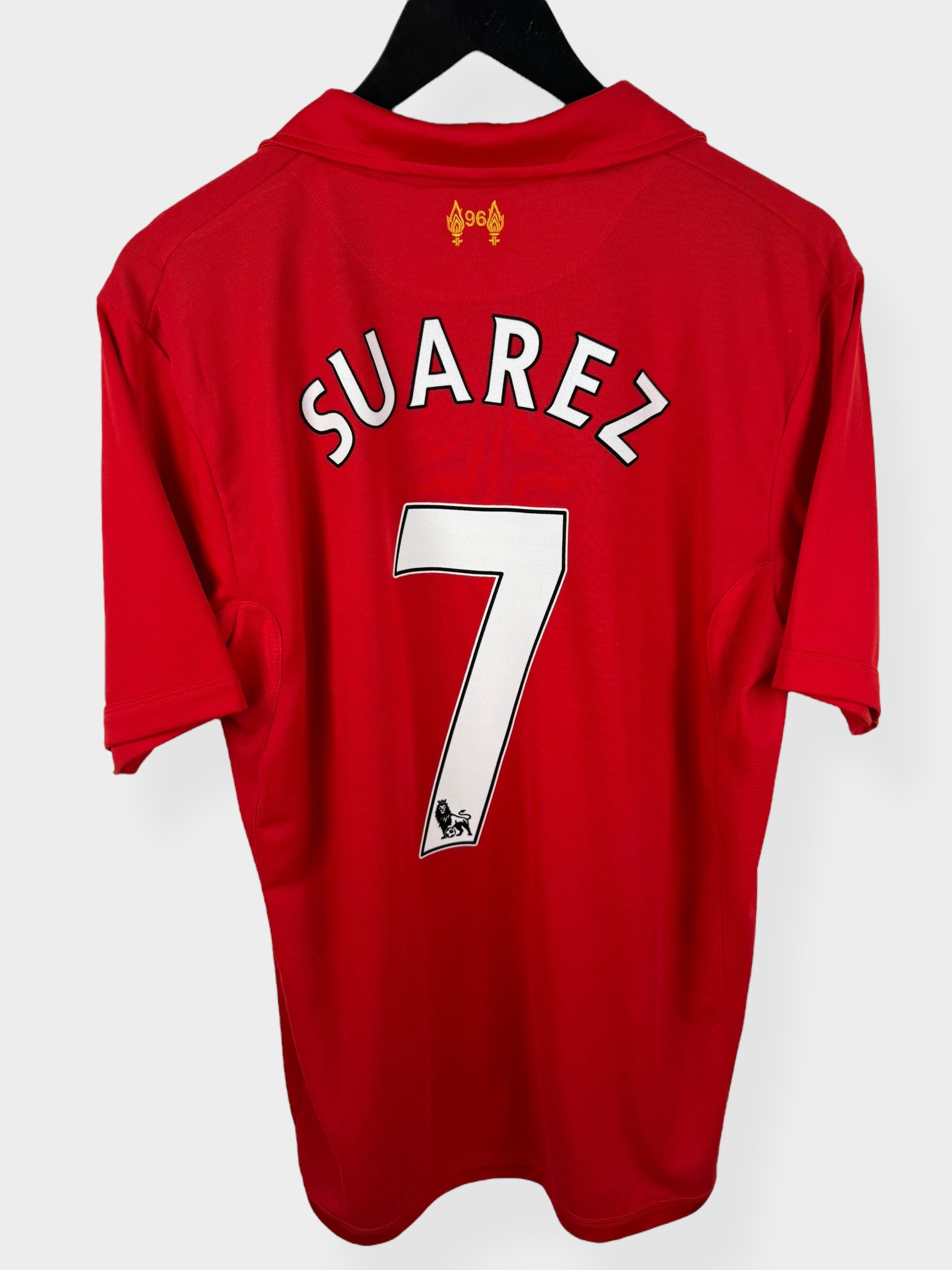2012-13 LIVERPOOL HOME SHIRT SUAREZ #7 L - Authentic Football Club