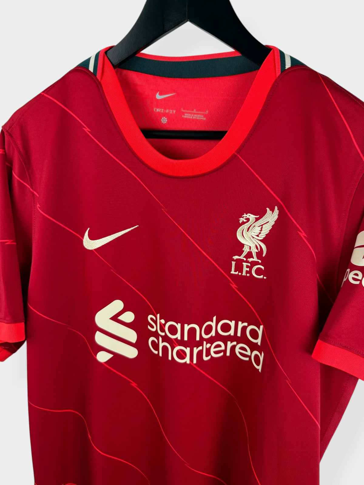 2021-22 LIVERPOOL HOME SHIRT VIRGIL #4 L - Authentic Football Club