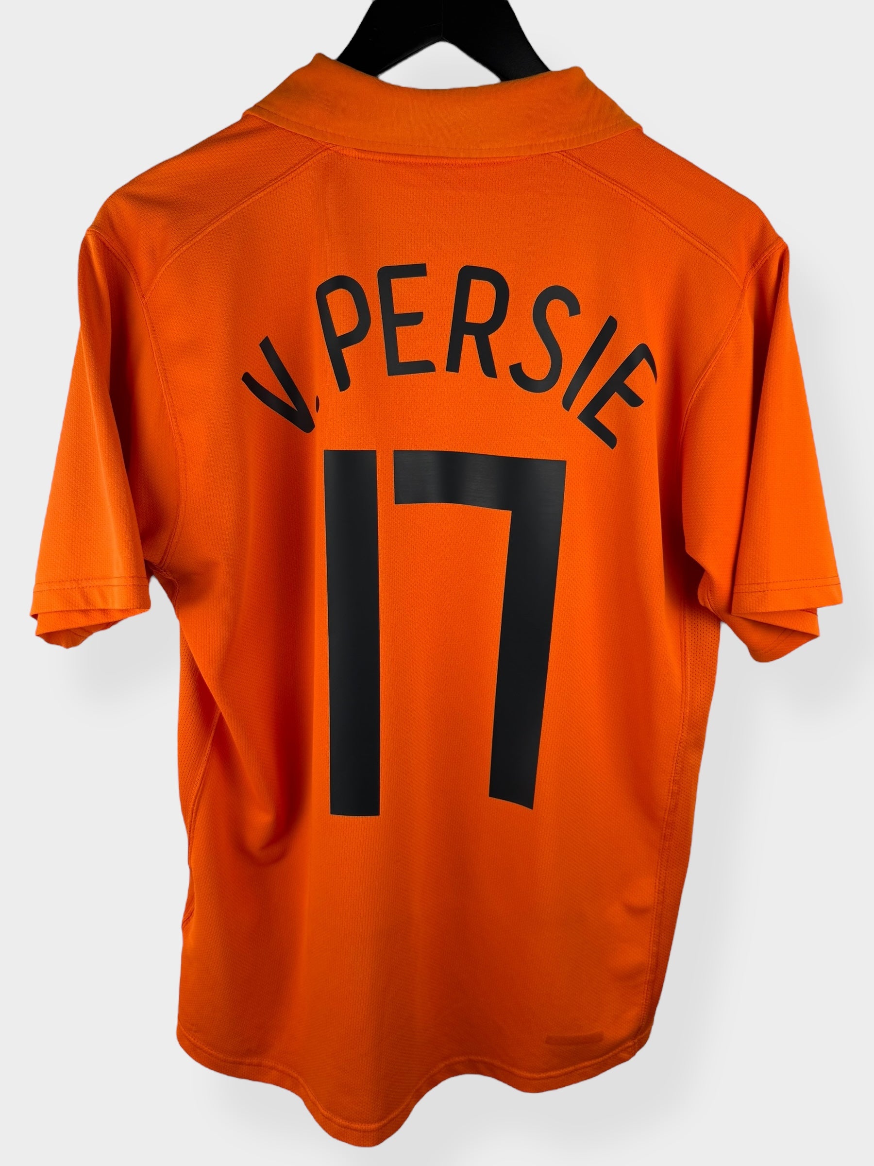 2006-08 NETHERLANDS HOME SHIRT V. PERSIE #17 M