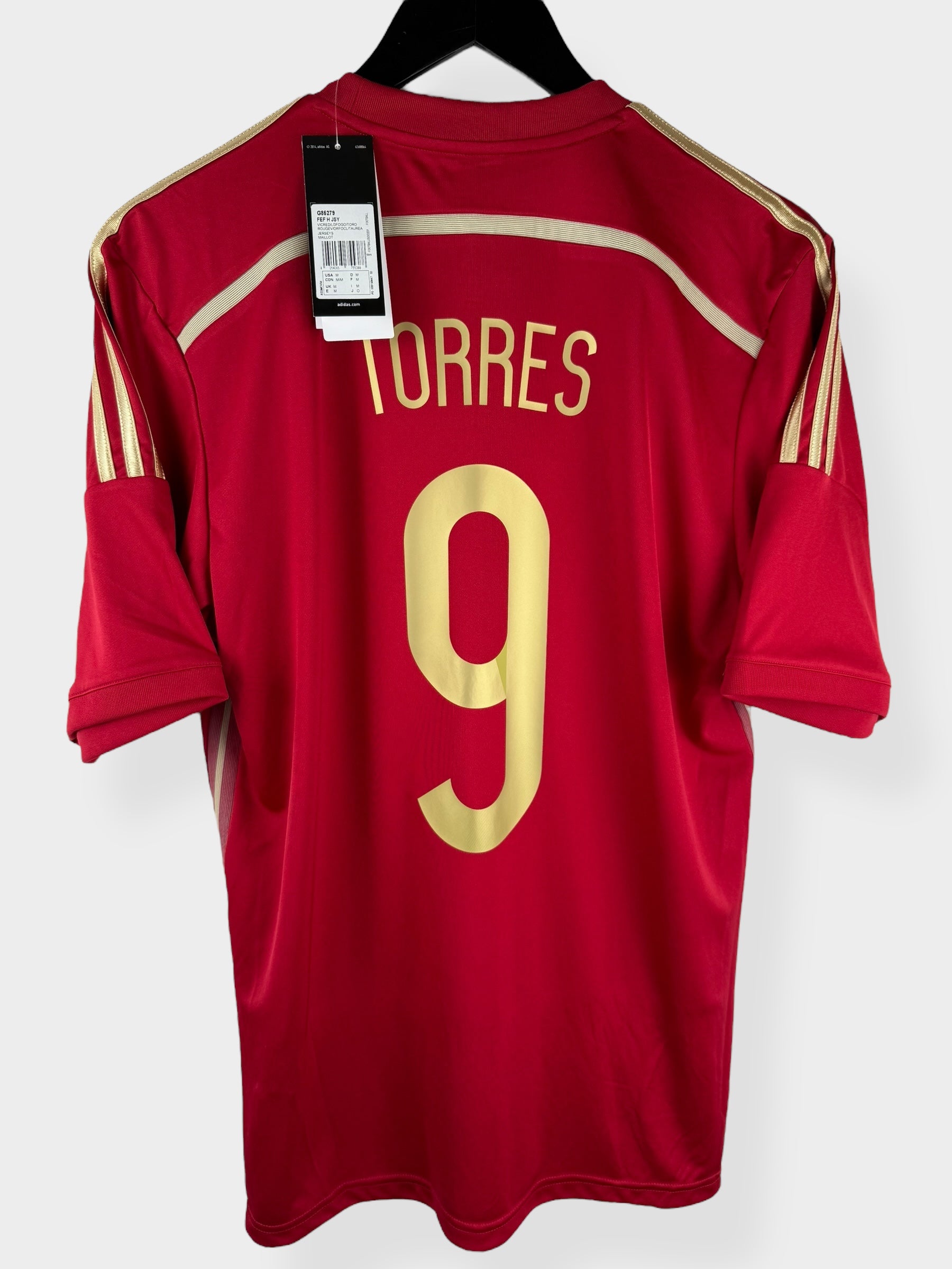 2014-15 SPANJE THUISSHIRT TORRES #9 M