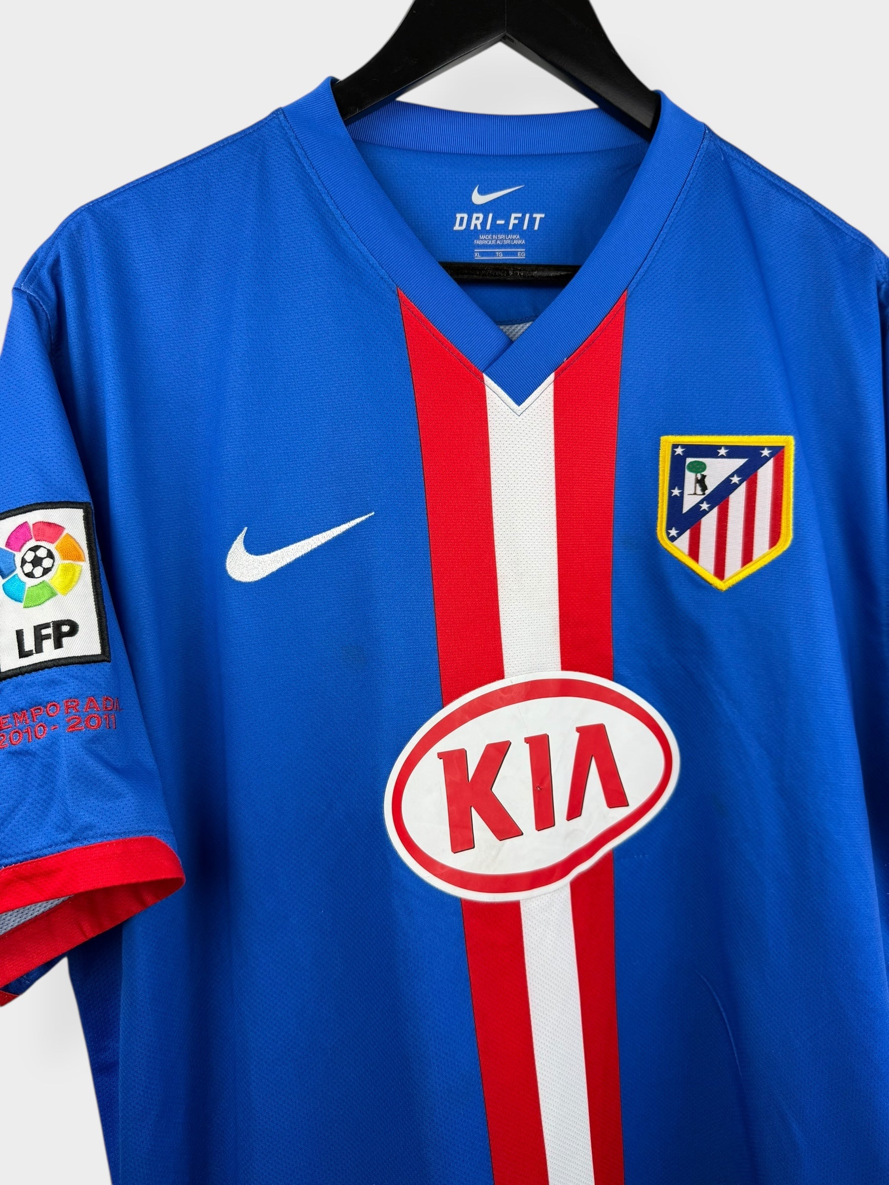 2010-11 ATLETICO MADRID AWAY SHIRT XL