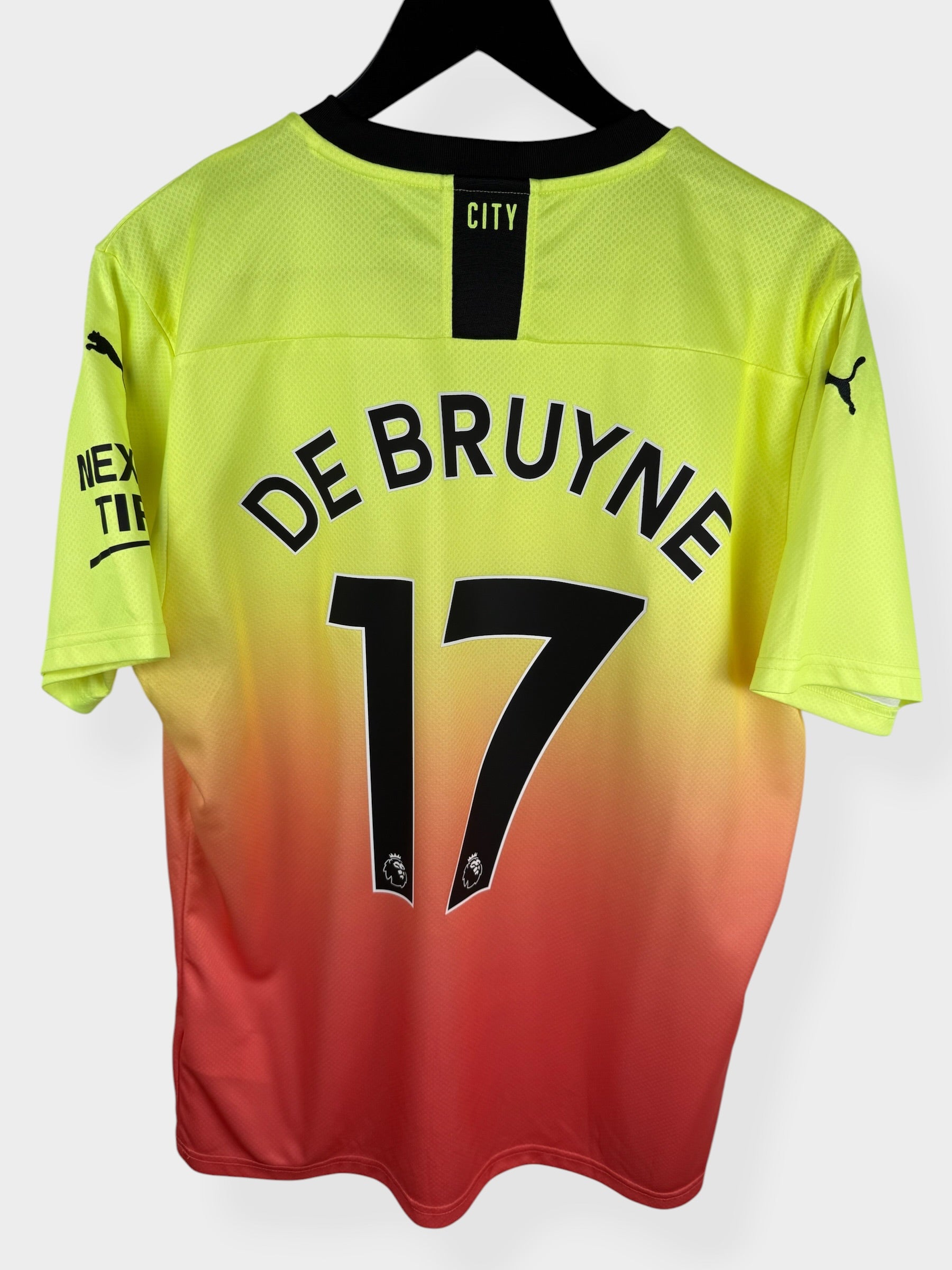 MAILLOT THIRD DE MANCHESTER CITY 2019-20 DE BRUYNE N°17 L