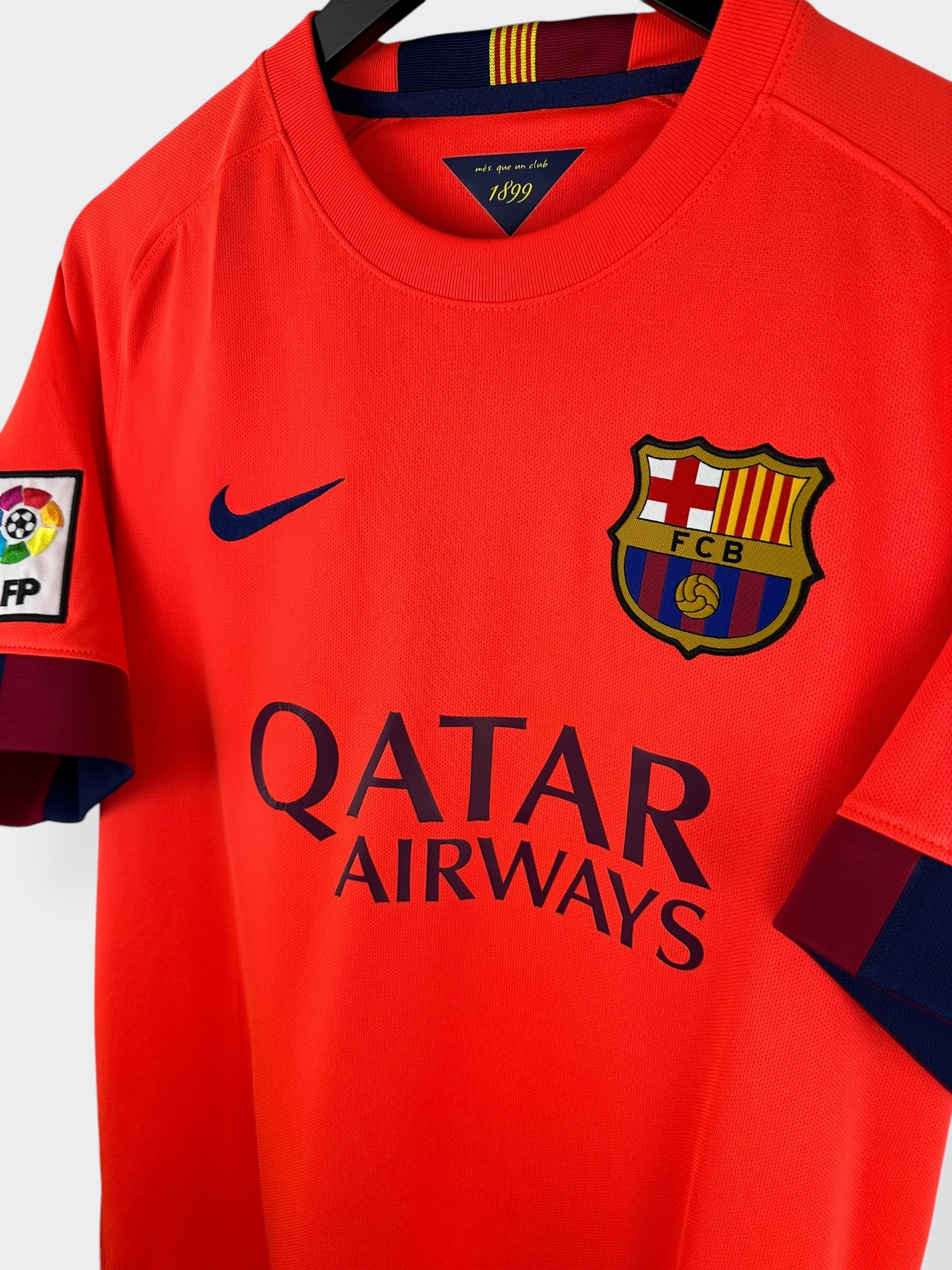 2014-15 BARCELONA AWAY SHIRT RAKITIC #4 M