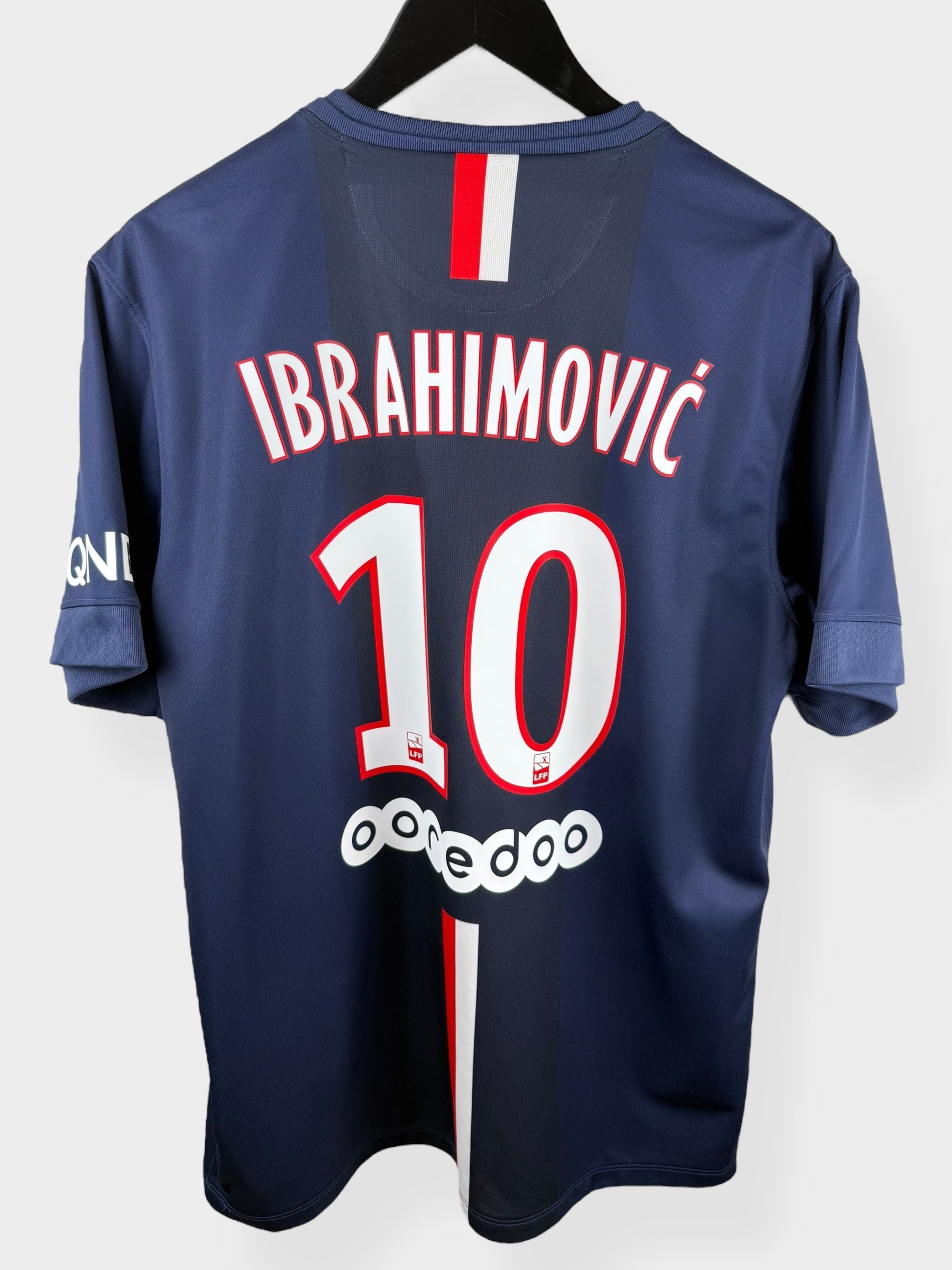 2014-15 PARIS SAINT-GERMAIN HOME SHIRT IBRAHIMOVIC #10 L