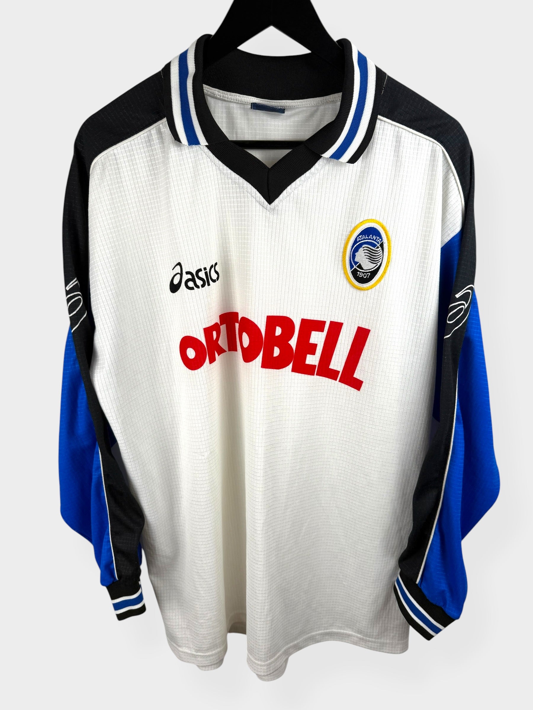 MAILLOT EXTÉRIEUR DE L’ATALANTA 2000-01 À MANCHES LONGUES XL