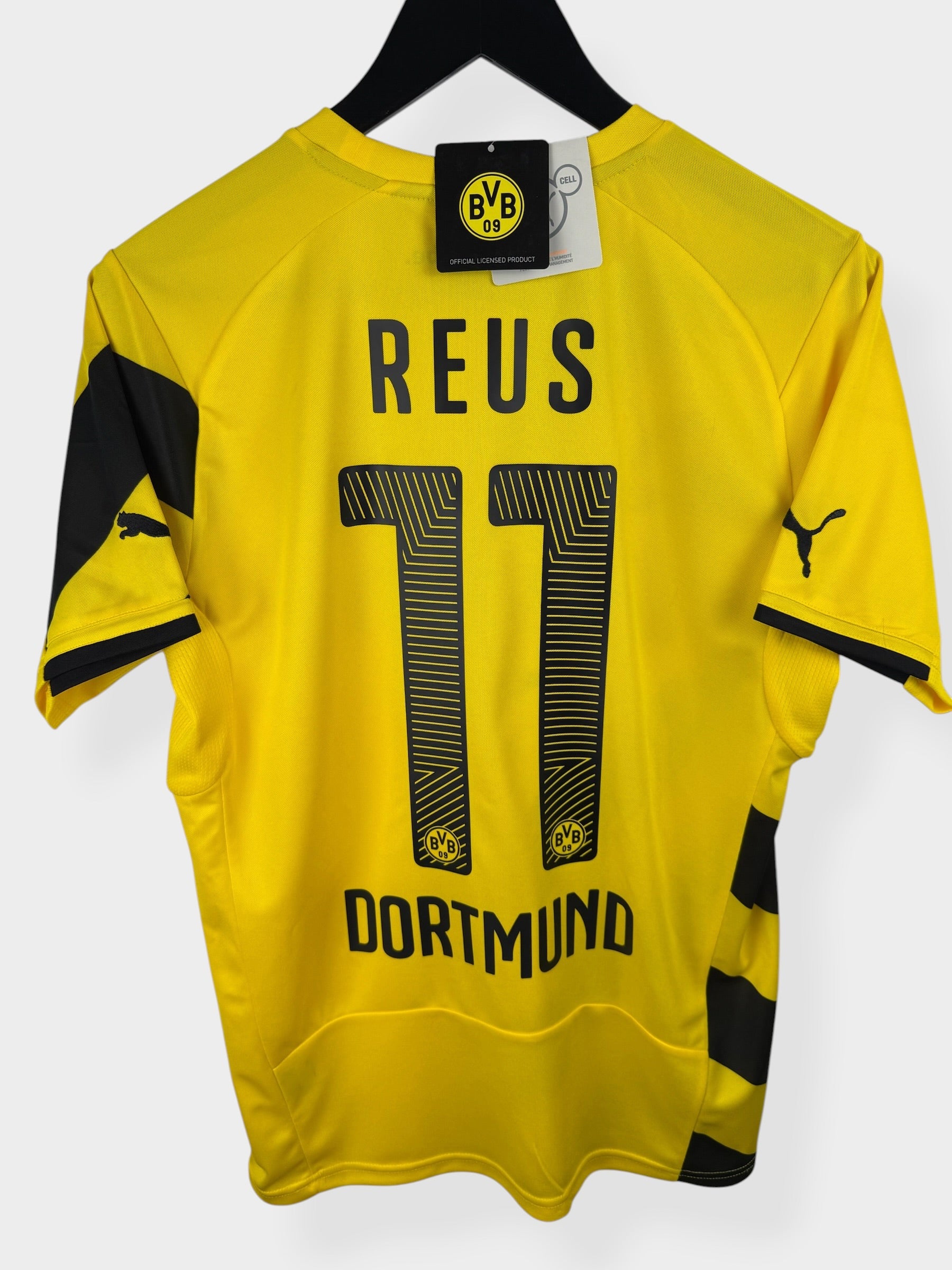 2014-15 BORUSSIA DORTMUND HOME SHIRT REUS #11 S