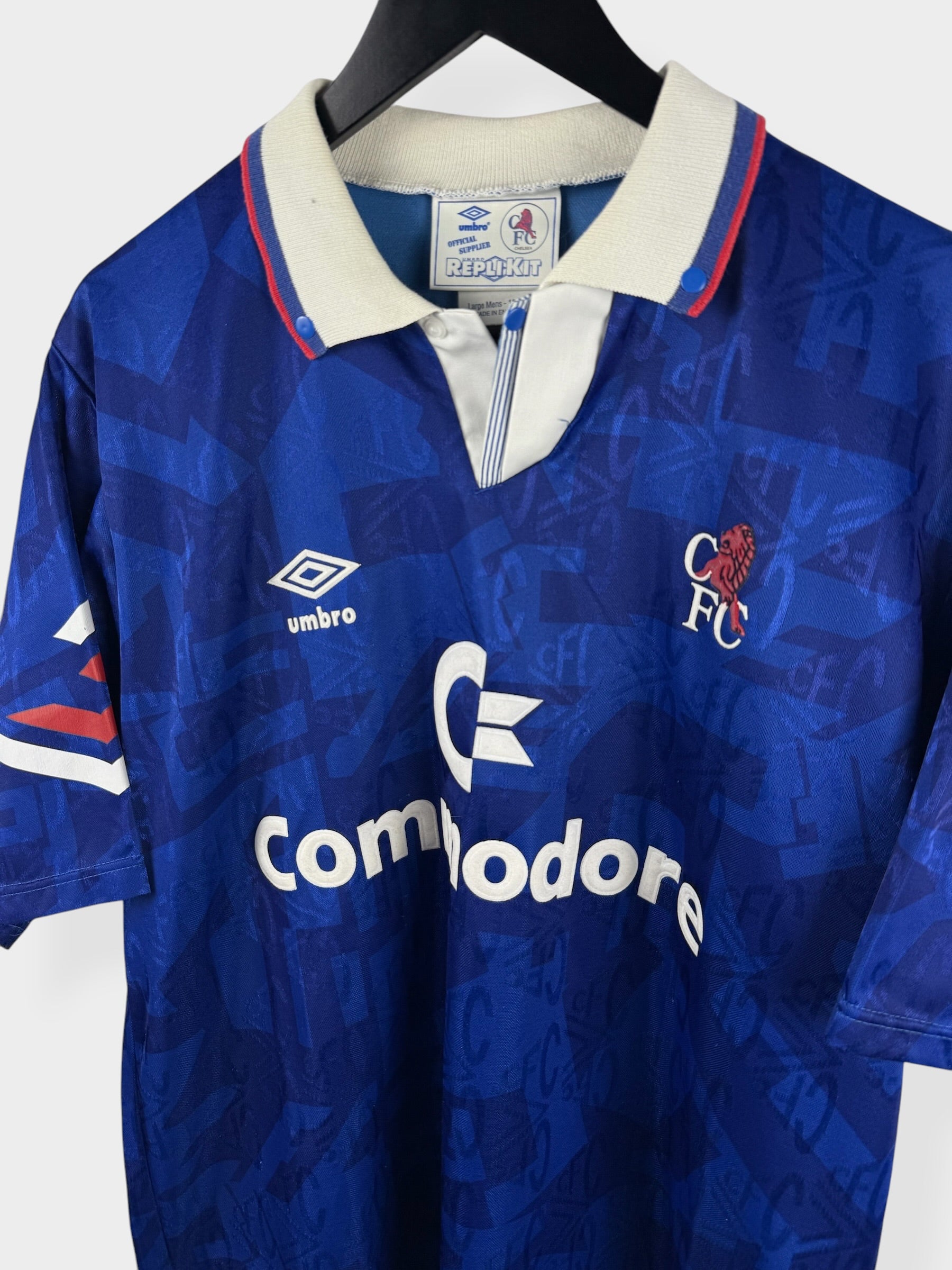 1991-93 CHELSEA HEIMTRIKOT L