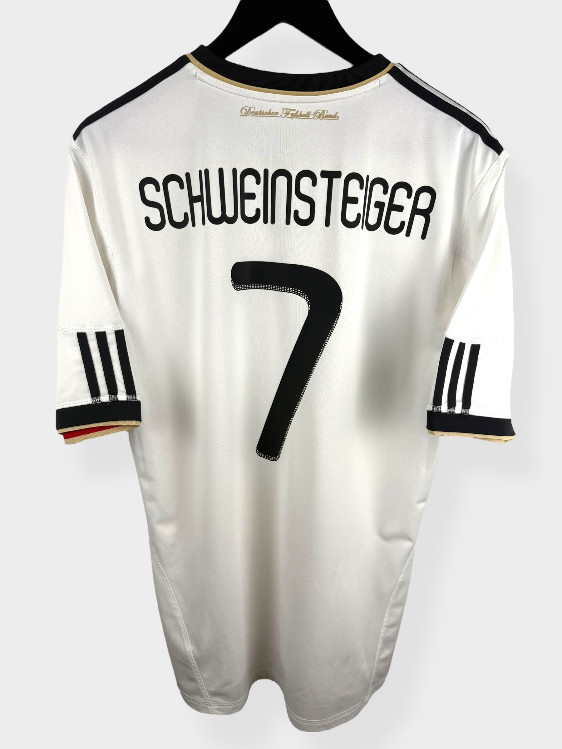 2010-11 GERMANY HOME SHIRT SCHWEINSTEIGER #7 L - Authentic Football Club