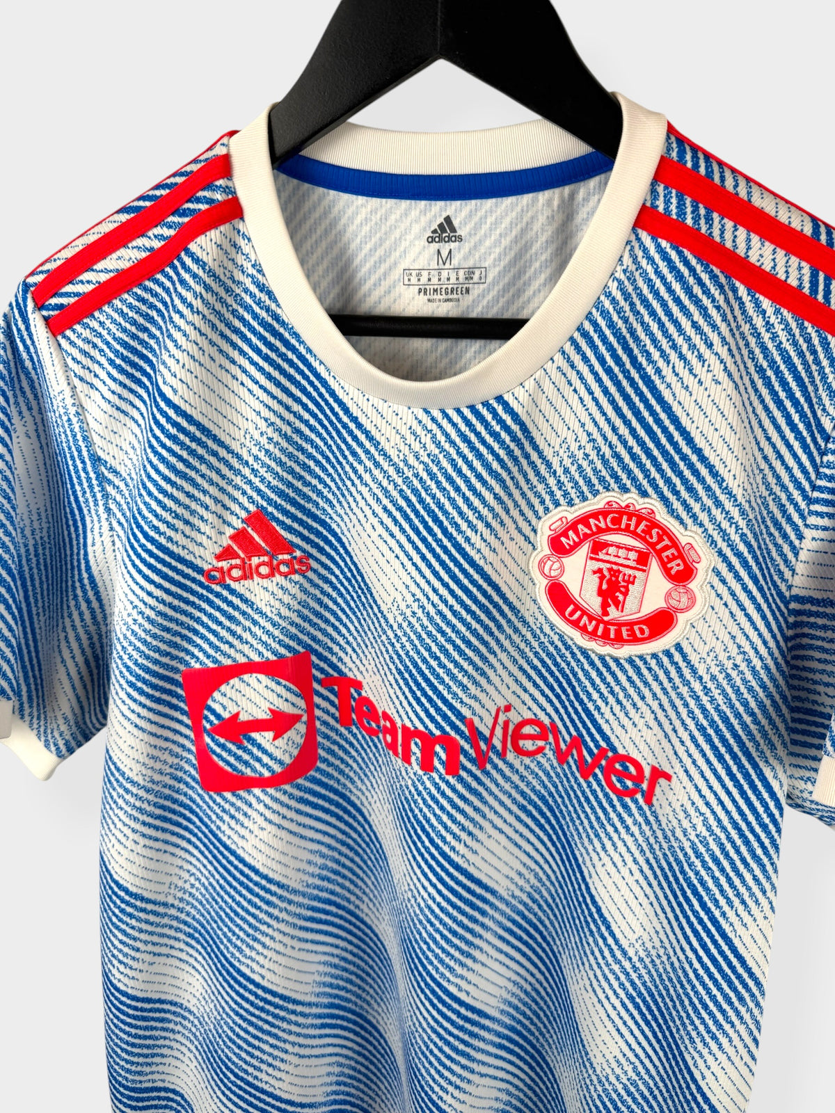 MAILLOT EXTÉRIEUR DE MANCHESTER UNITED 2021-22 RONALDO N°7 M