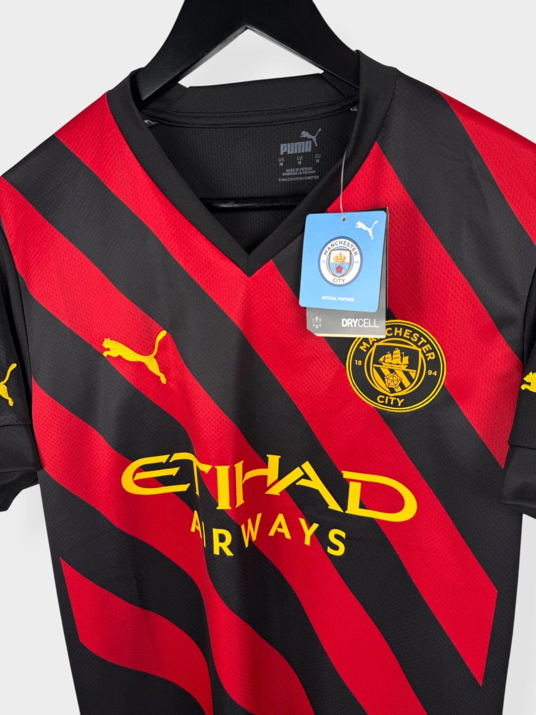 MAILLOT EXTÉRIEUR MANCHESTER CITY 2022-23 DE BRUYNE #17 M