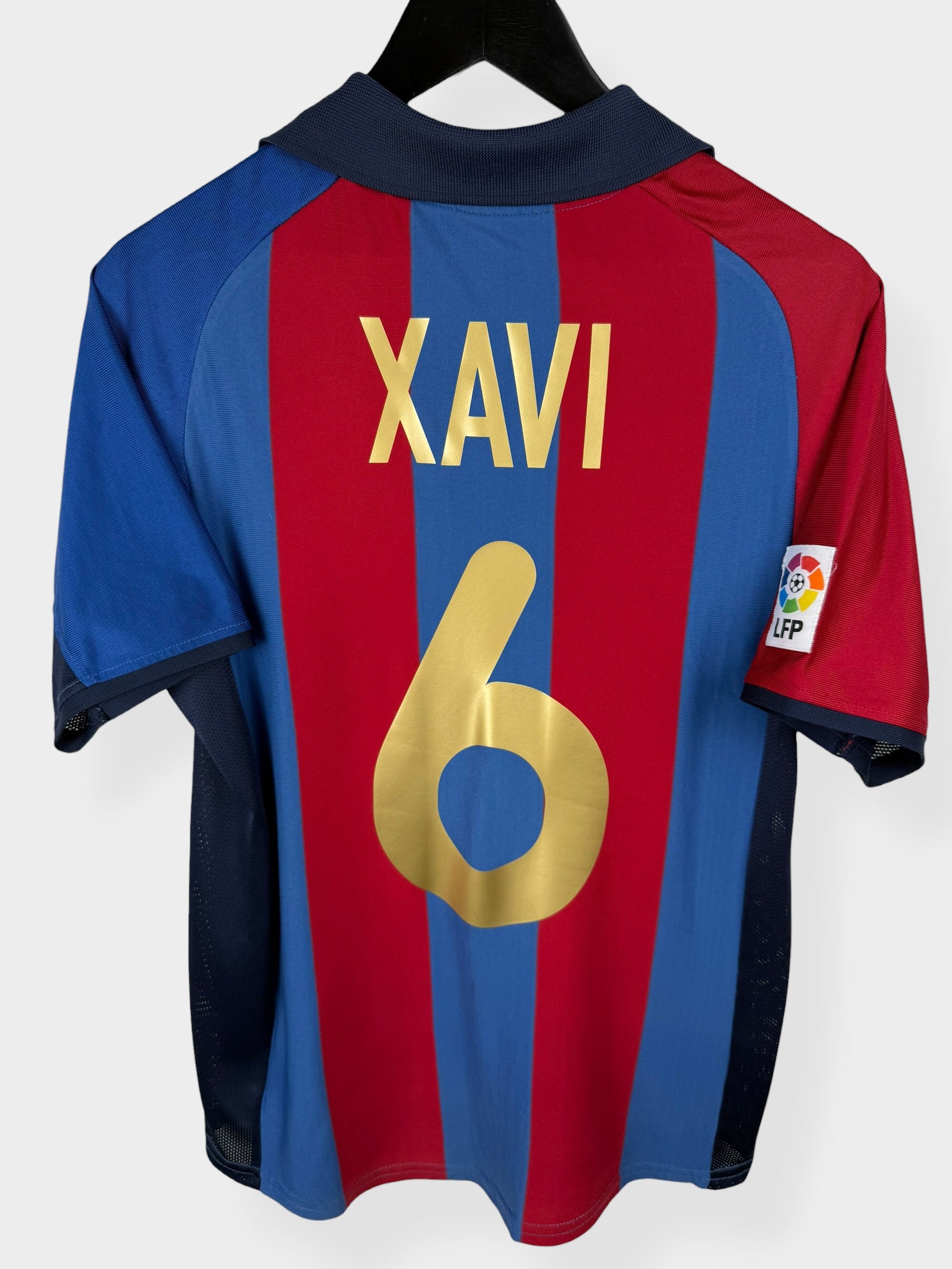 MAILLOT DOMICILE BARCELONE 2001-02 XAVI #6 S