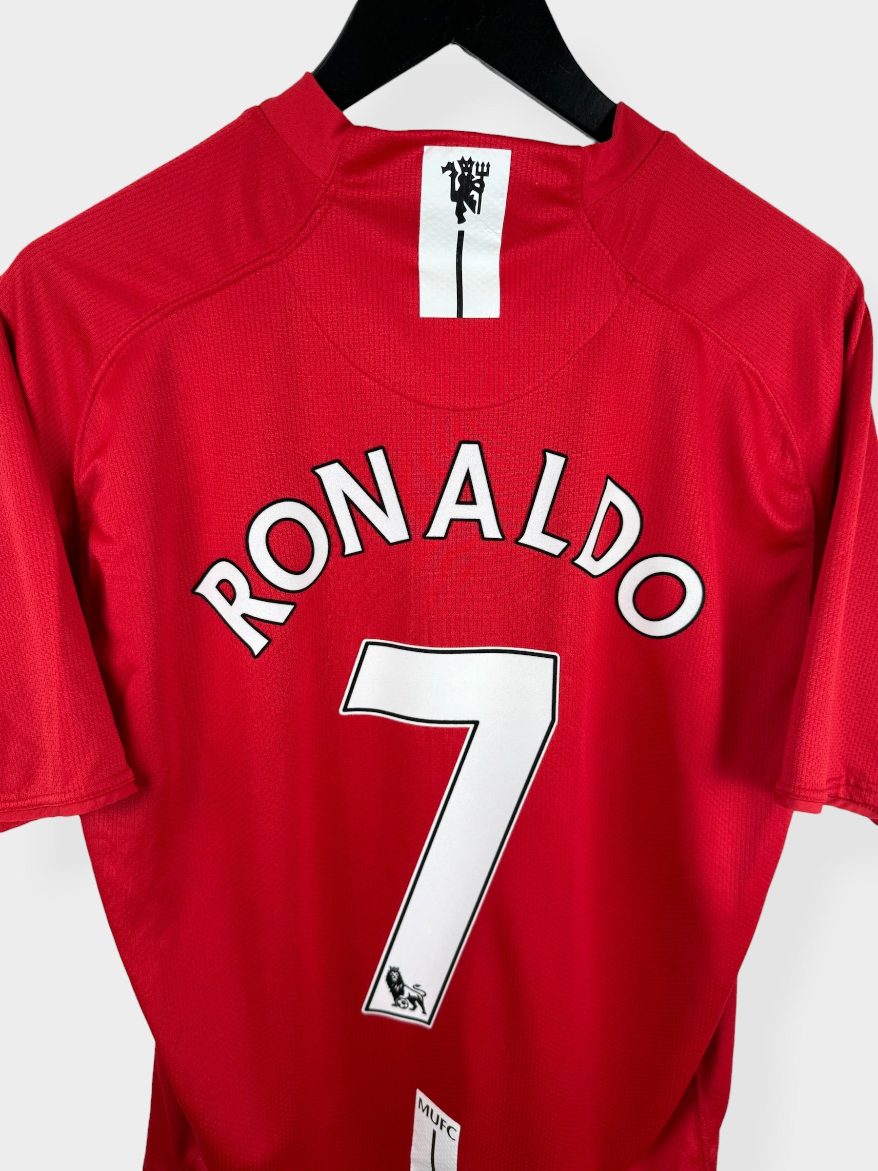 2007-09 MANCHESTER UNITED HOME SHIRT RONALDO #7 XL