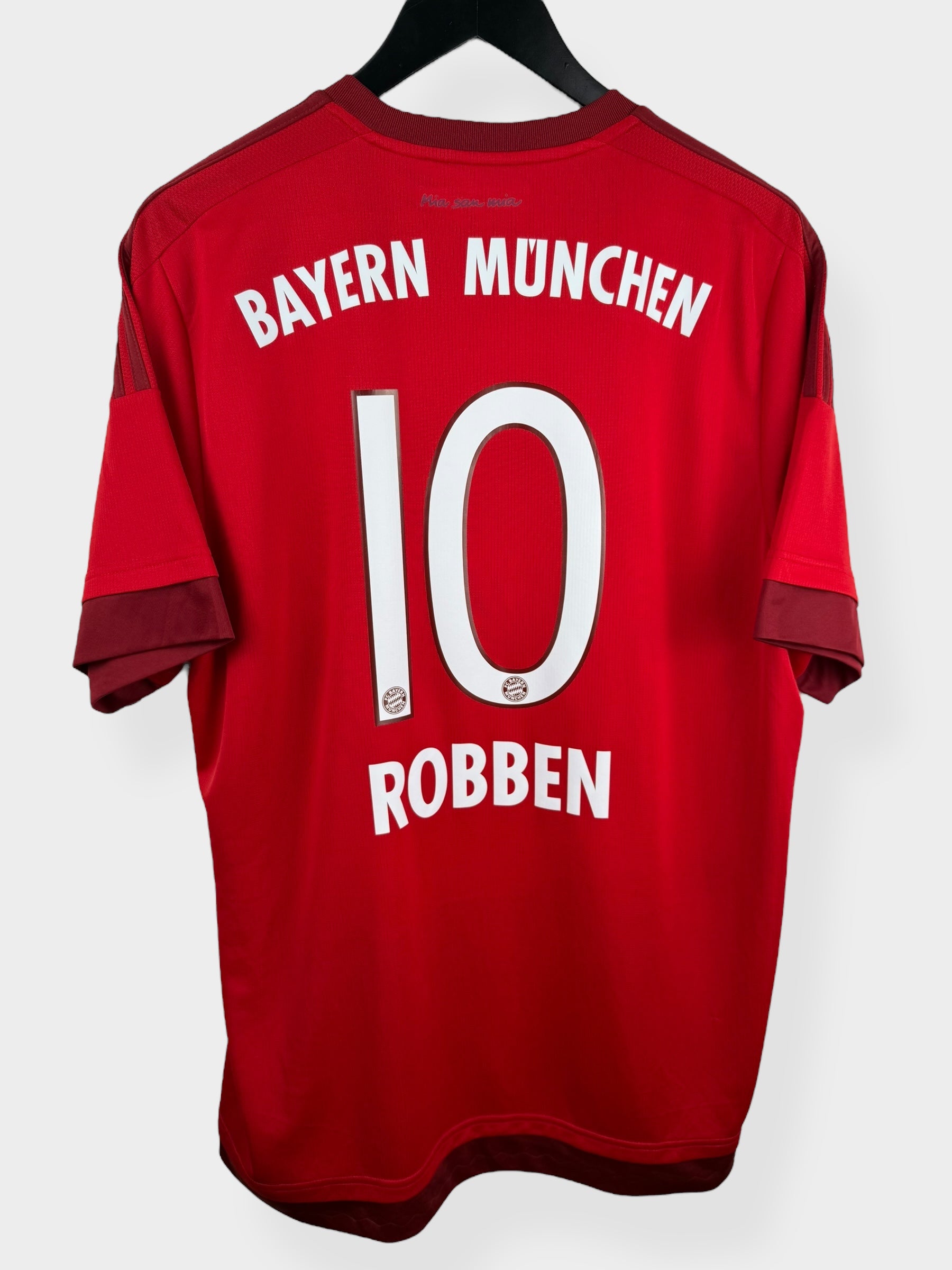 2015-16 BAYERN MUNICH THUISSHIRT ROBBEN #10 XL