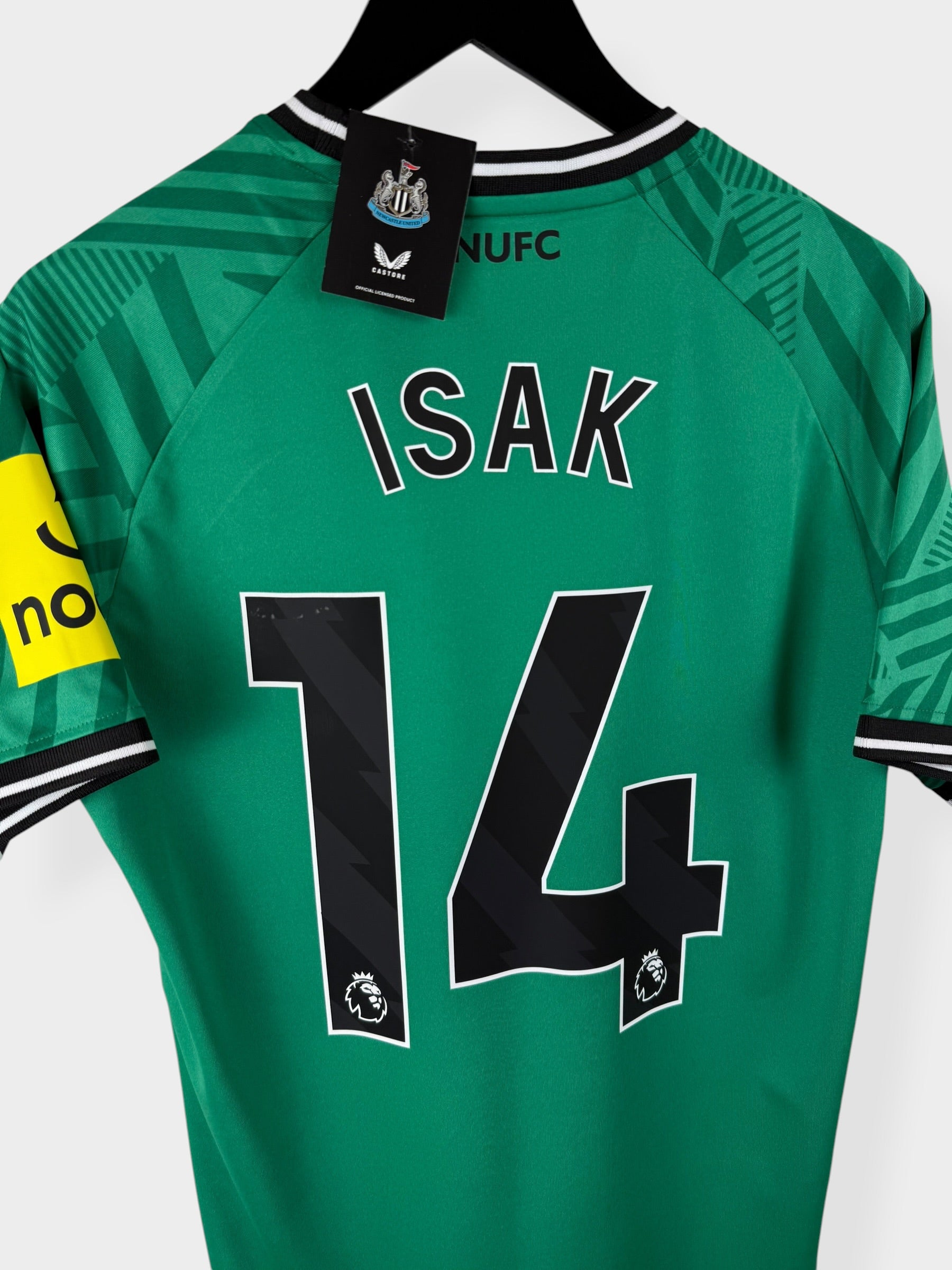 2023-24 NEWCASTLE UNITED HOME SHIRT ISAK #14 M - TM3736Z