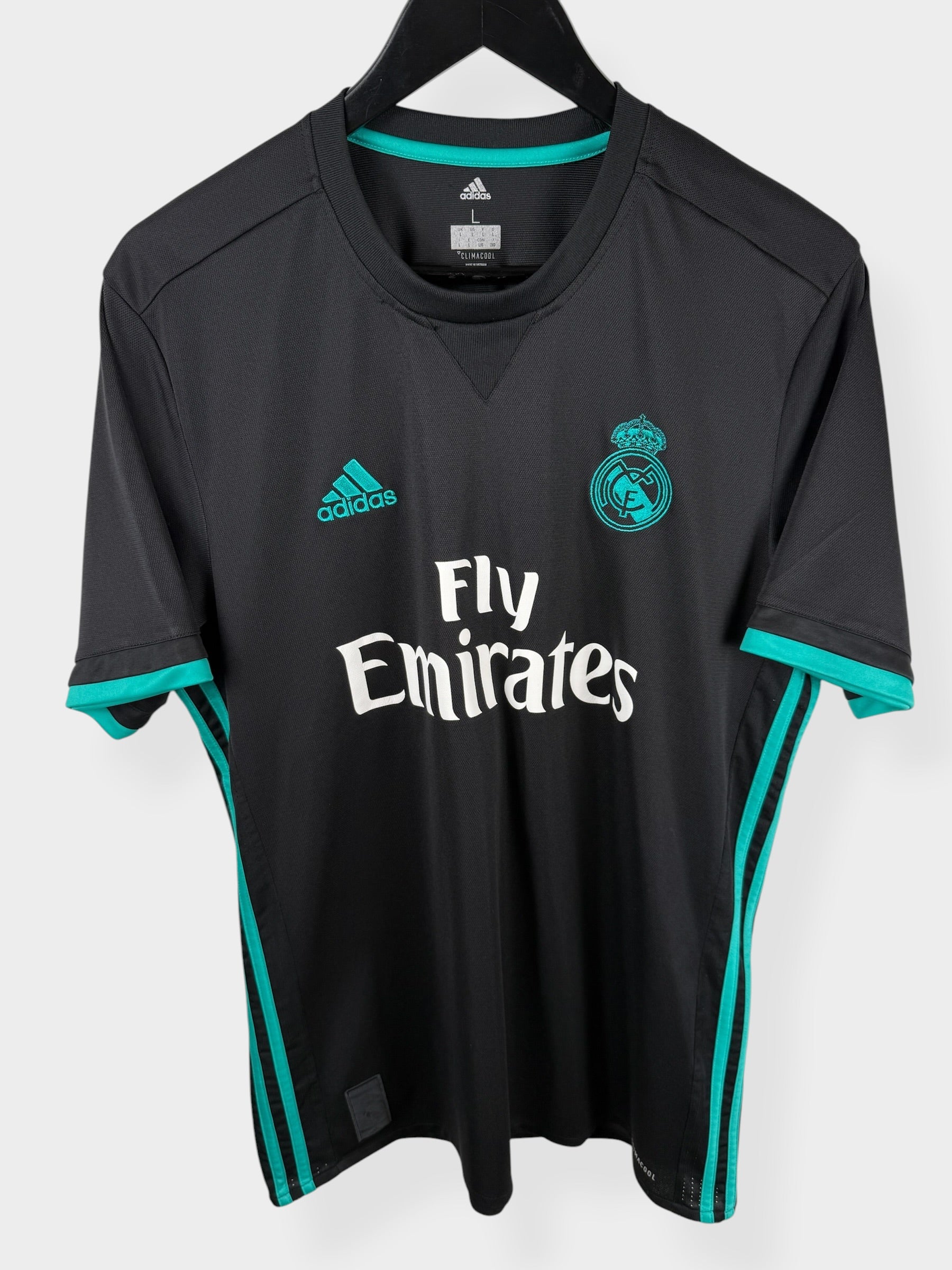 2017-18 REAL MADRID AWAY SHIRT RONALDO #7 L