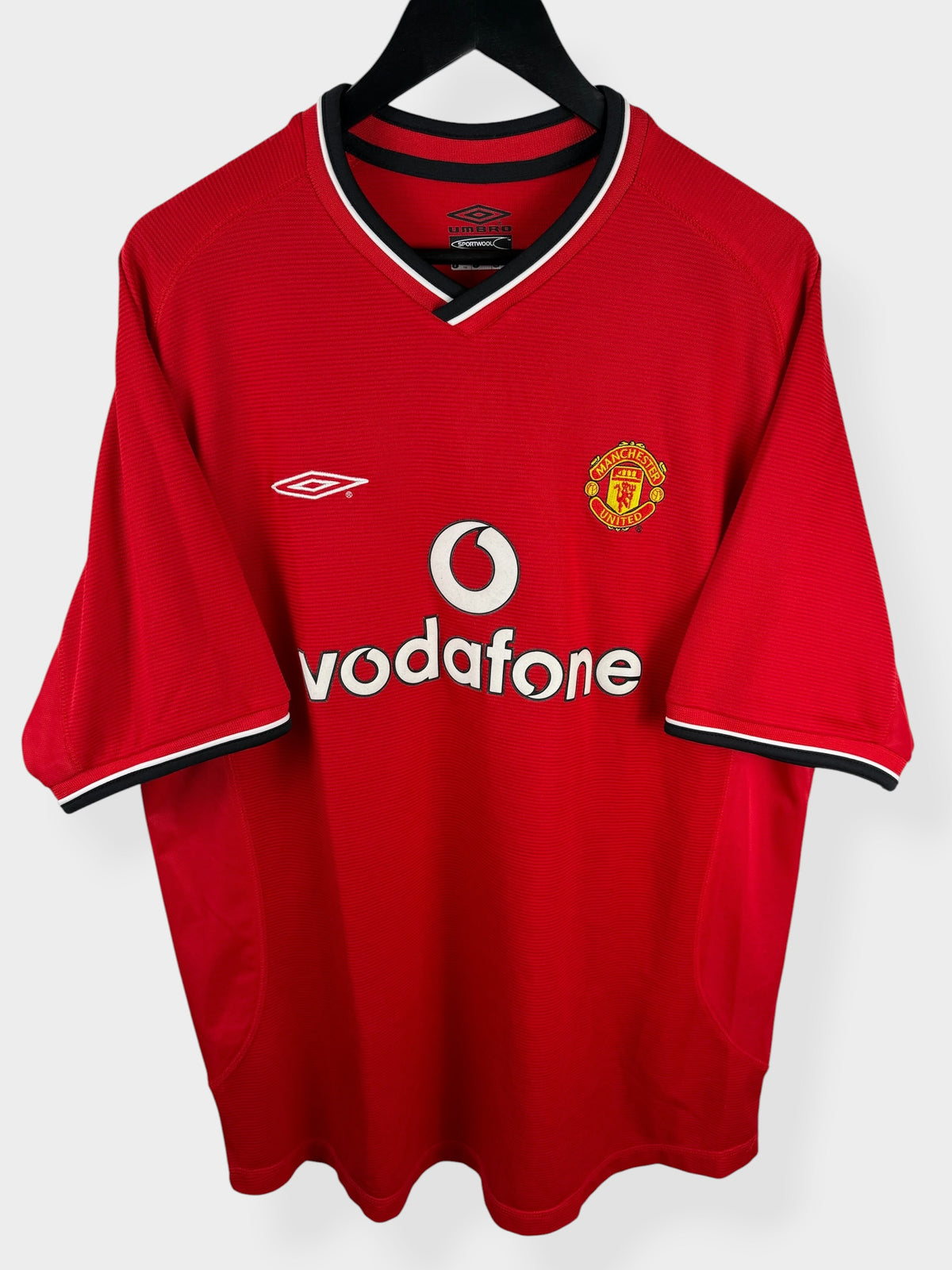 MAILLOT DOMICILE DE MANCHESTER UNITED 2000-02 BECKHAM N°7 XL