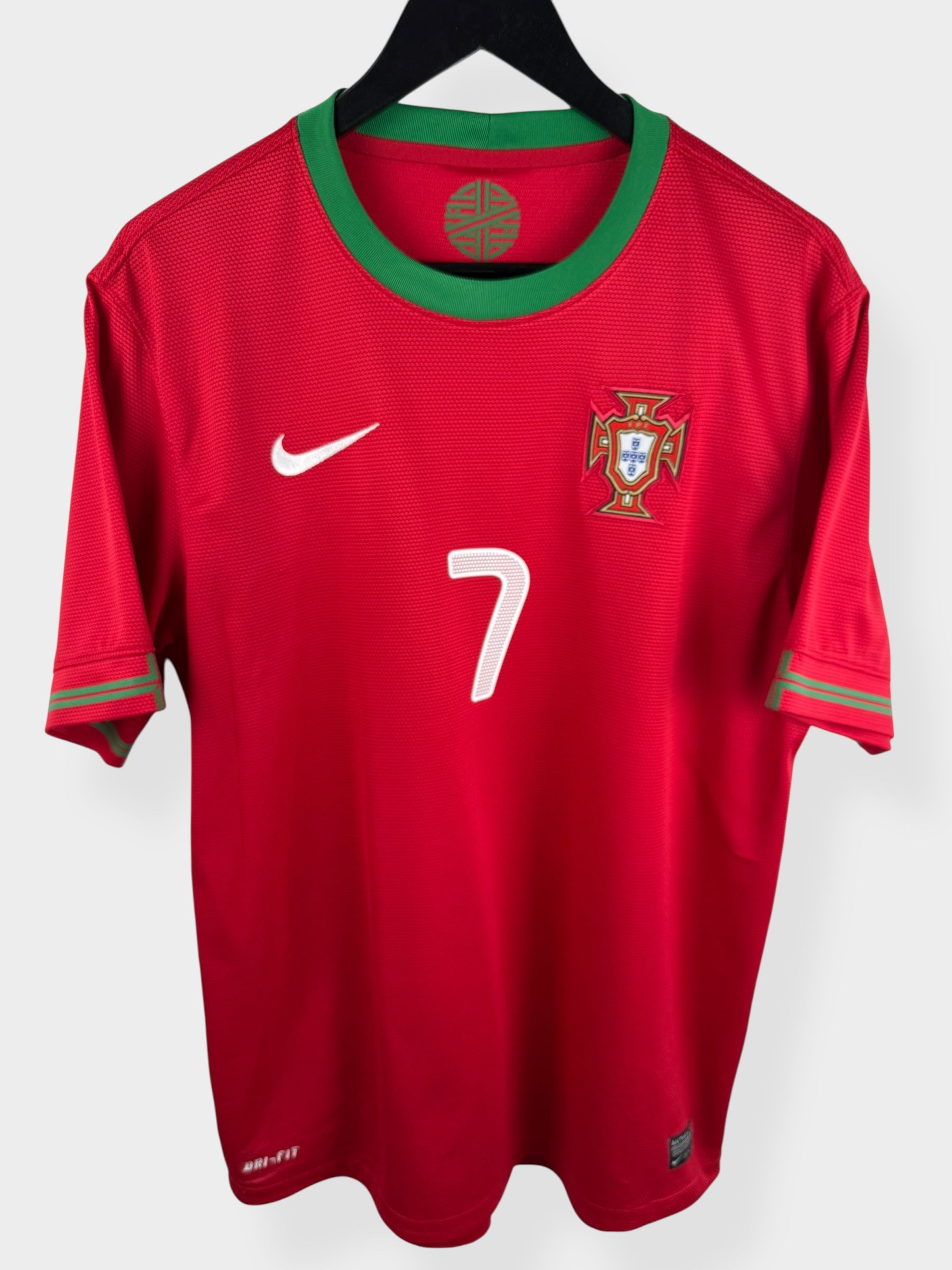 2012-13 PORTUGAL HOME SHIRT RONALDO #7 L - Authentic Football Club