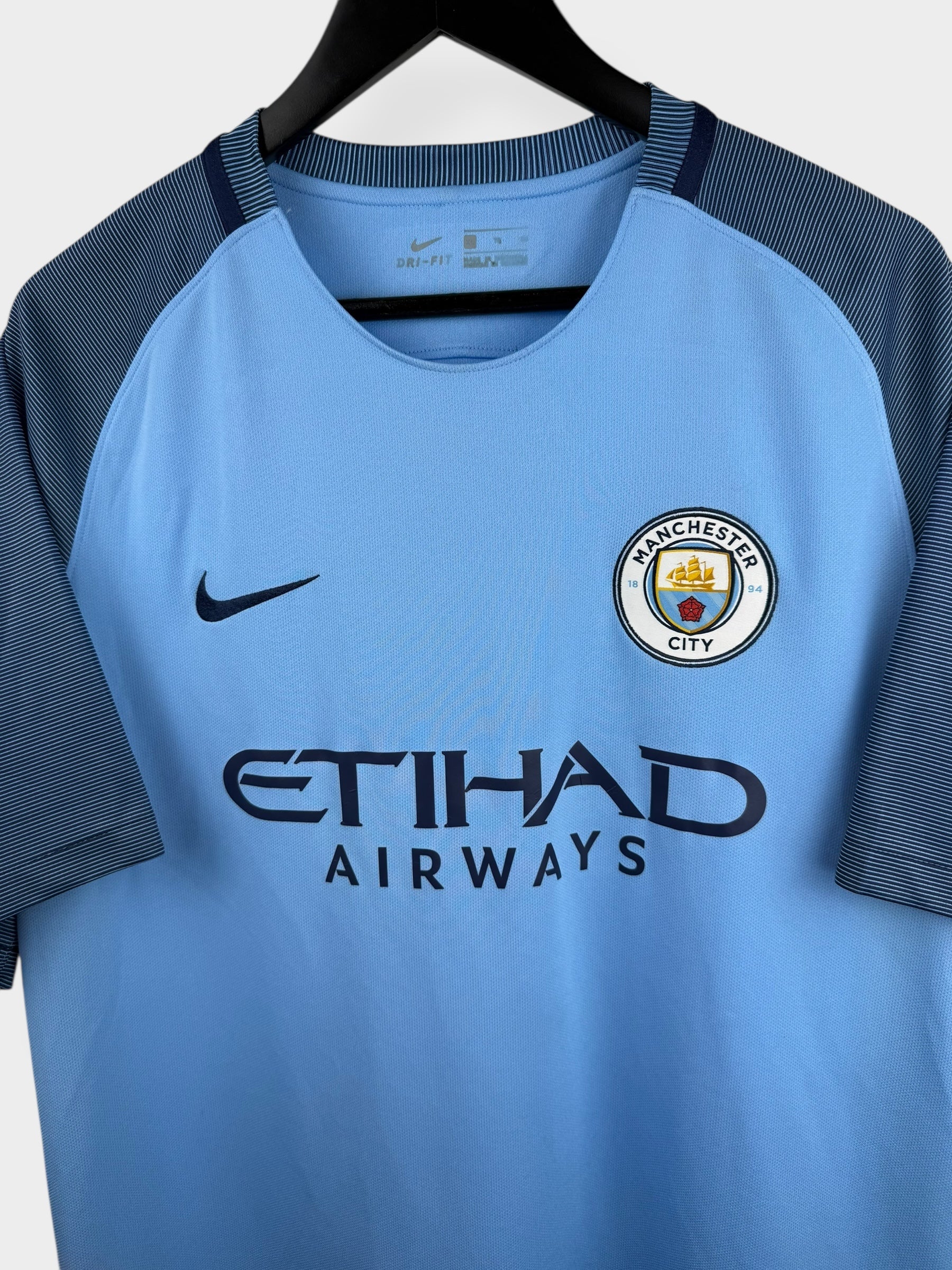 2016-17 MANCHESTER CITY HOME SHIRT KOMPANY #4 XL