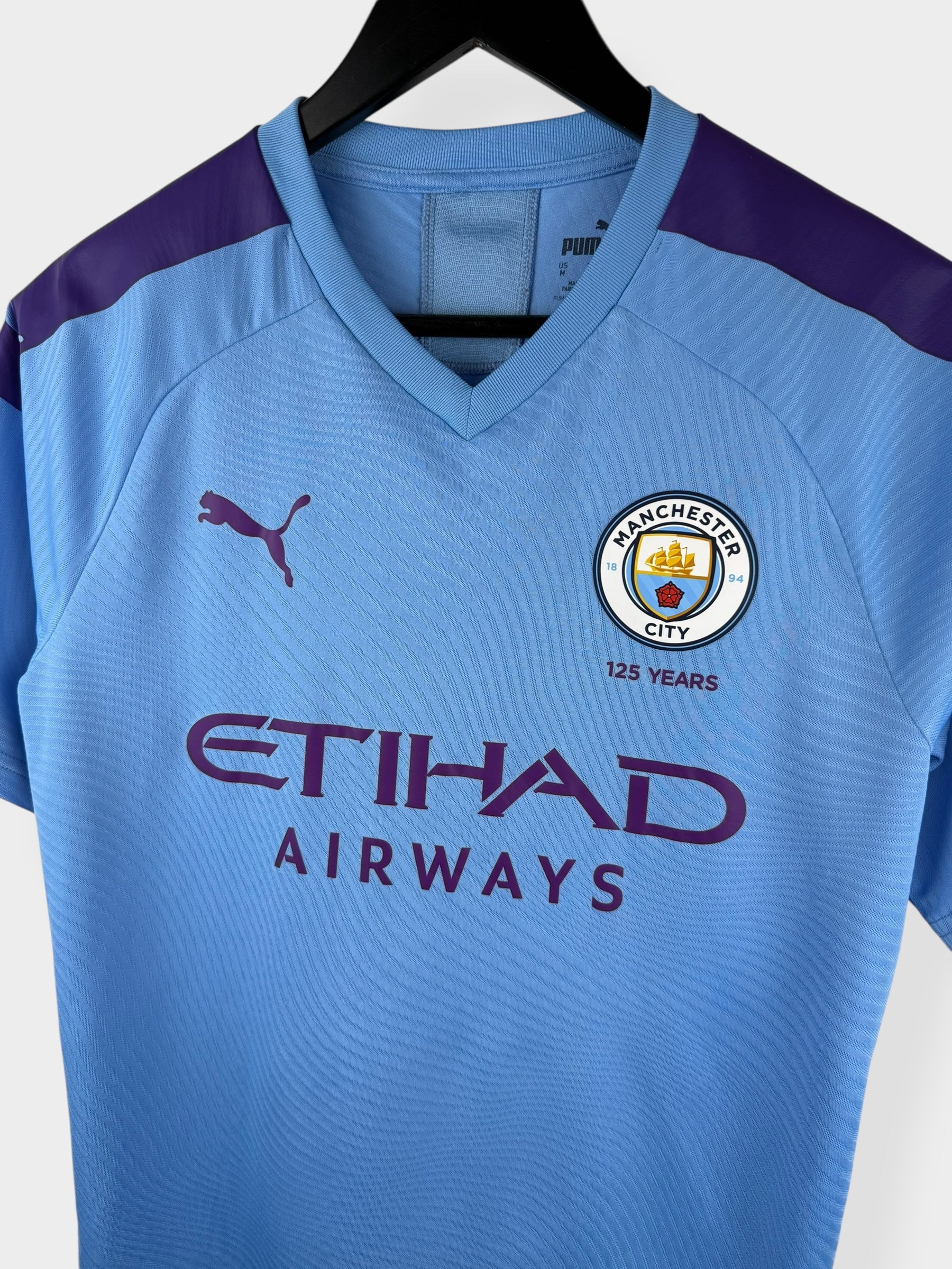 2019-20 MANCHESTER CITY HEIMTRIKOT SPIELER AUSGABE DE BRUYNE #17 M