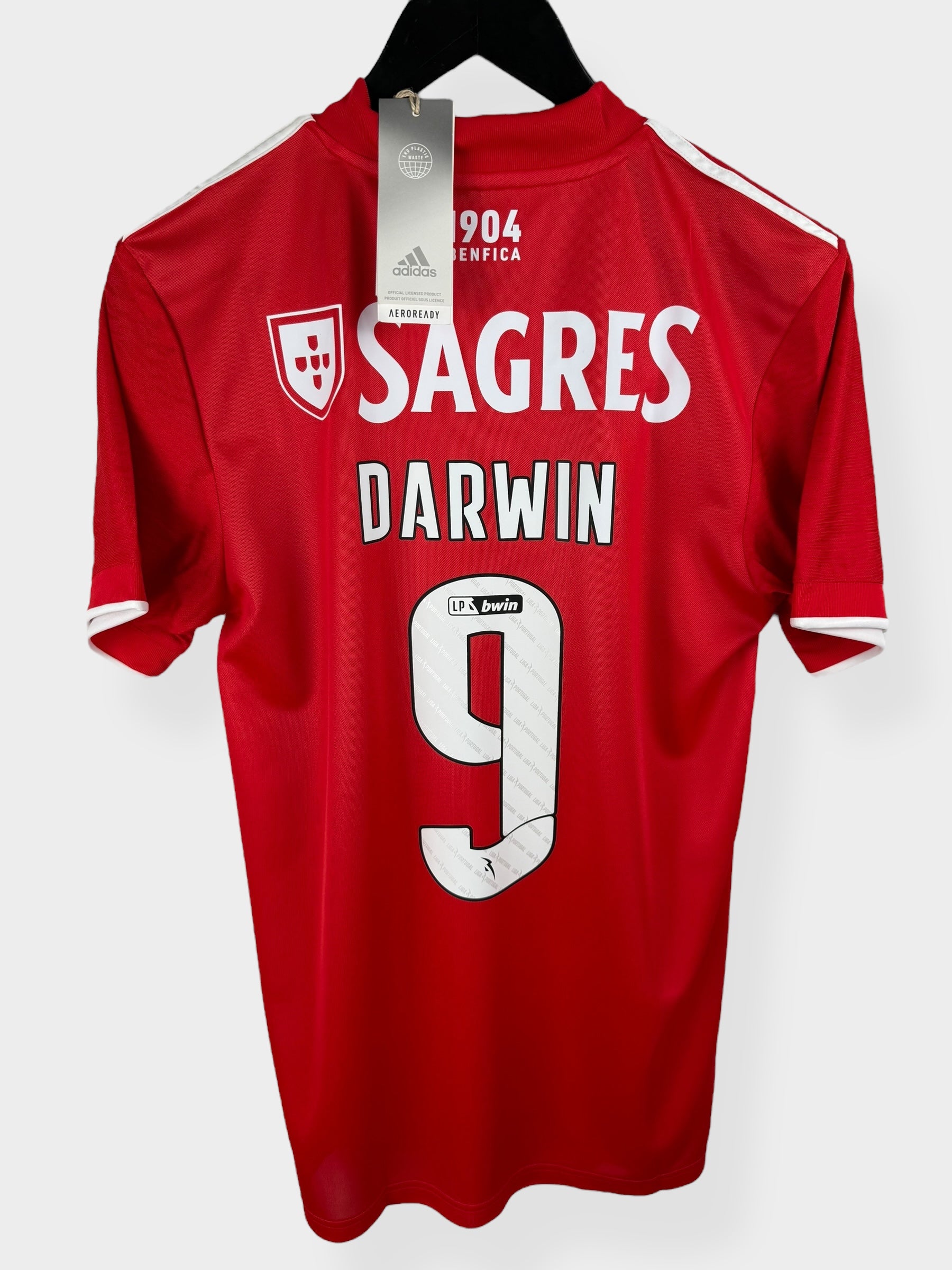 2021-22 BENFICA HOME SHIRT DARWIN #9