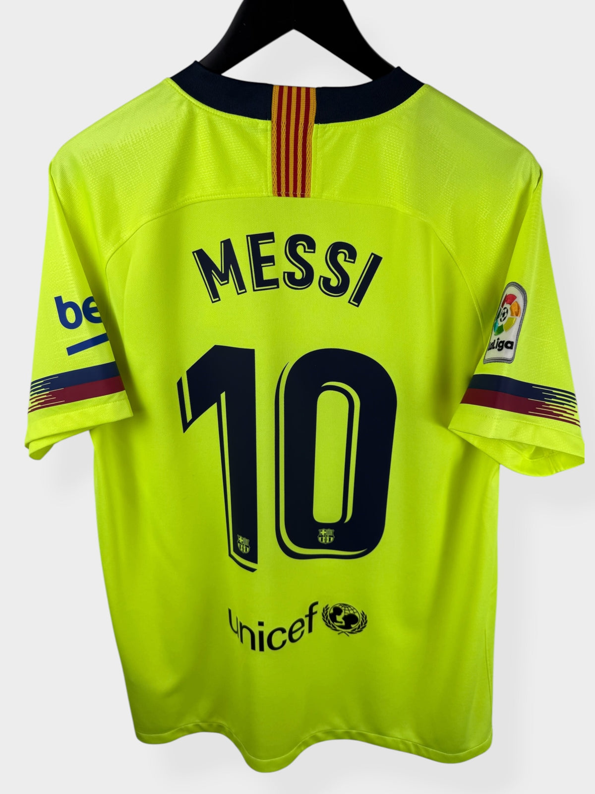2018-19 BARCELONA AUSWÄRTSTRIKOT MESSI #10 L