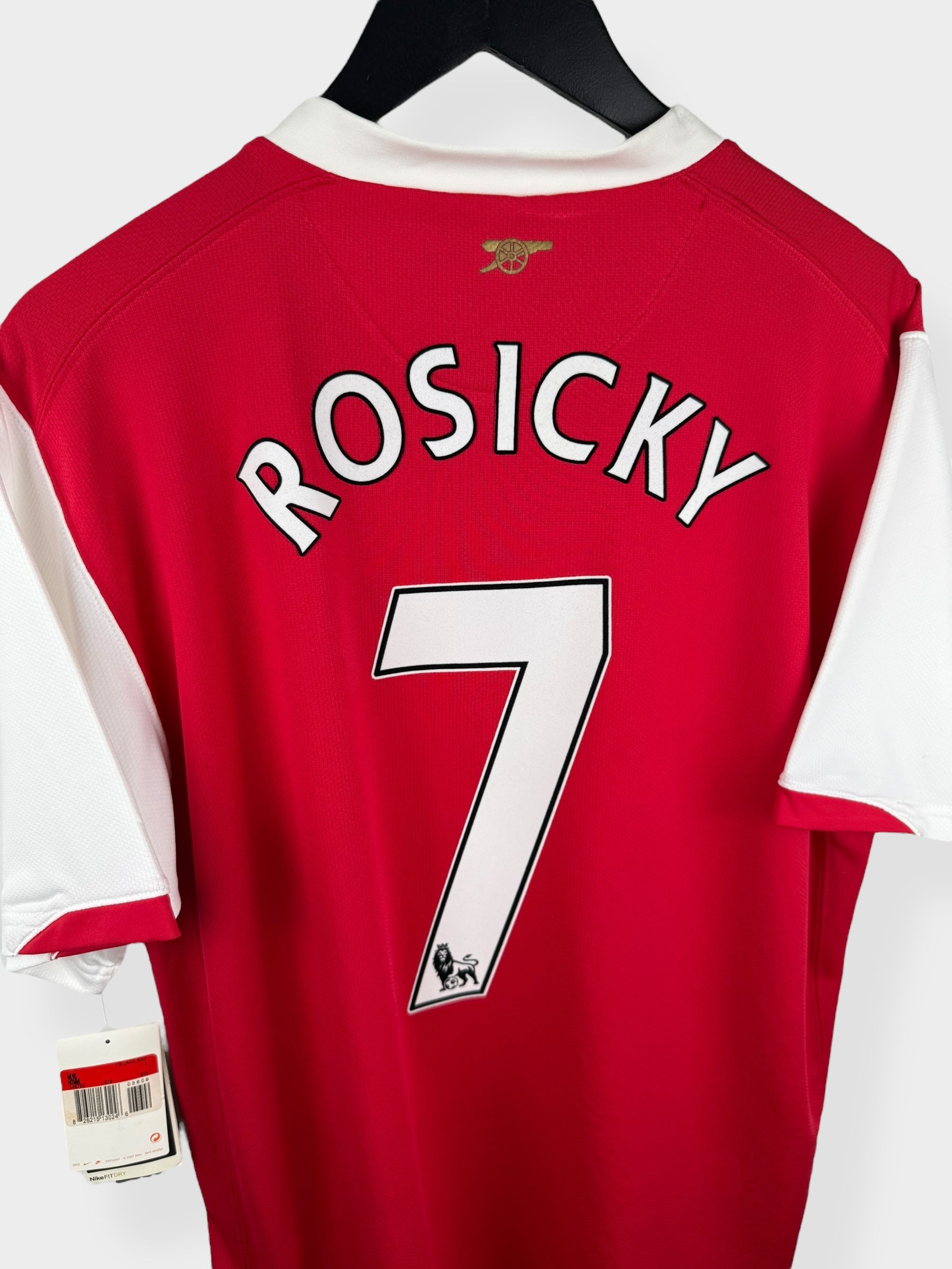 2006-08 ARSENAL HOME SHIRT ROSICKY #7 L - Authentic Football Club