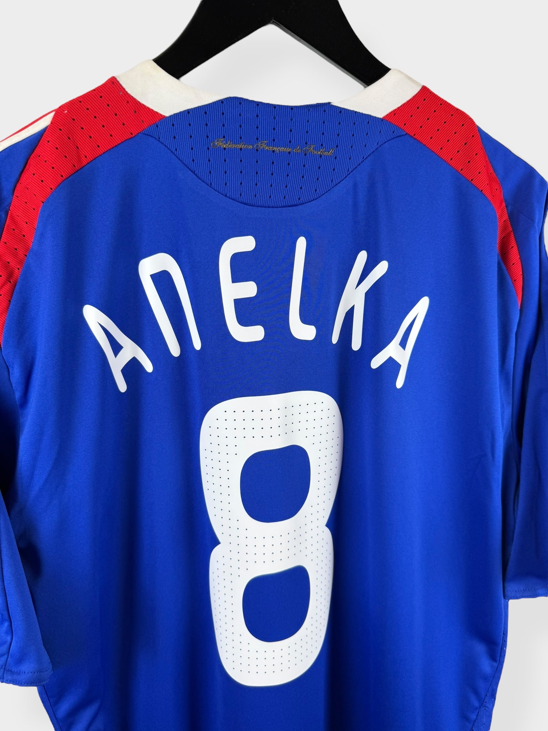 MAILLOT DOMICILE FRANCE 2007-08 ANELKA #8 XL