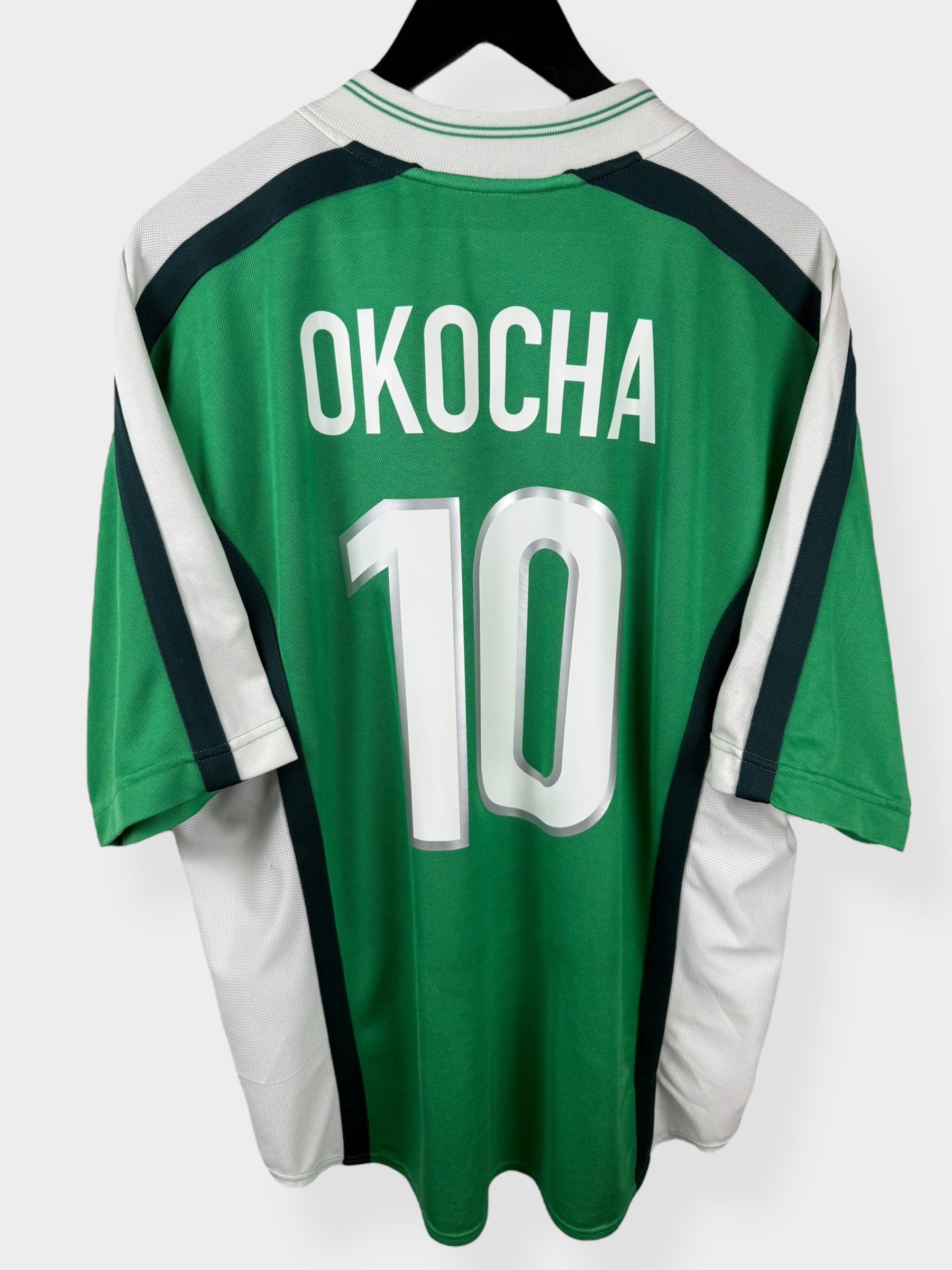 1998-00 NIGERIA HOME SHIRT OKOCHA #10 XL