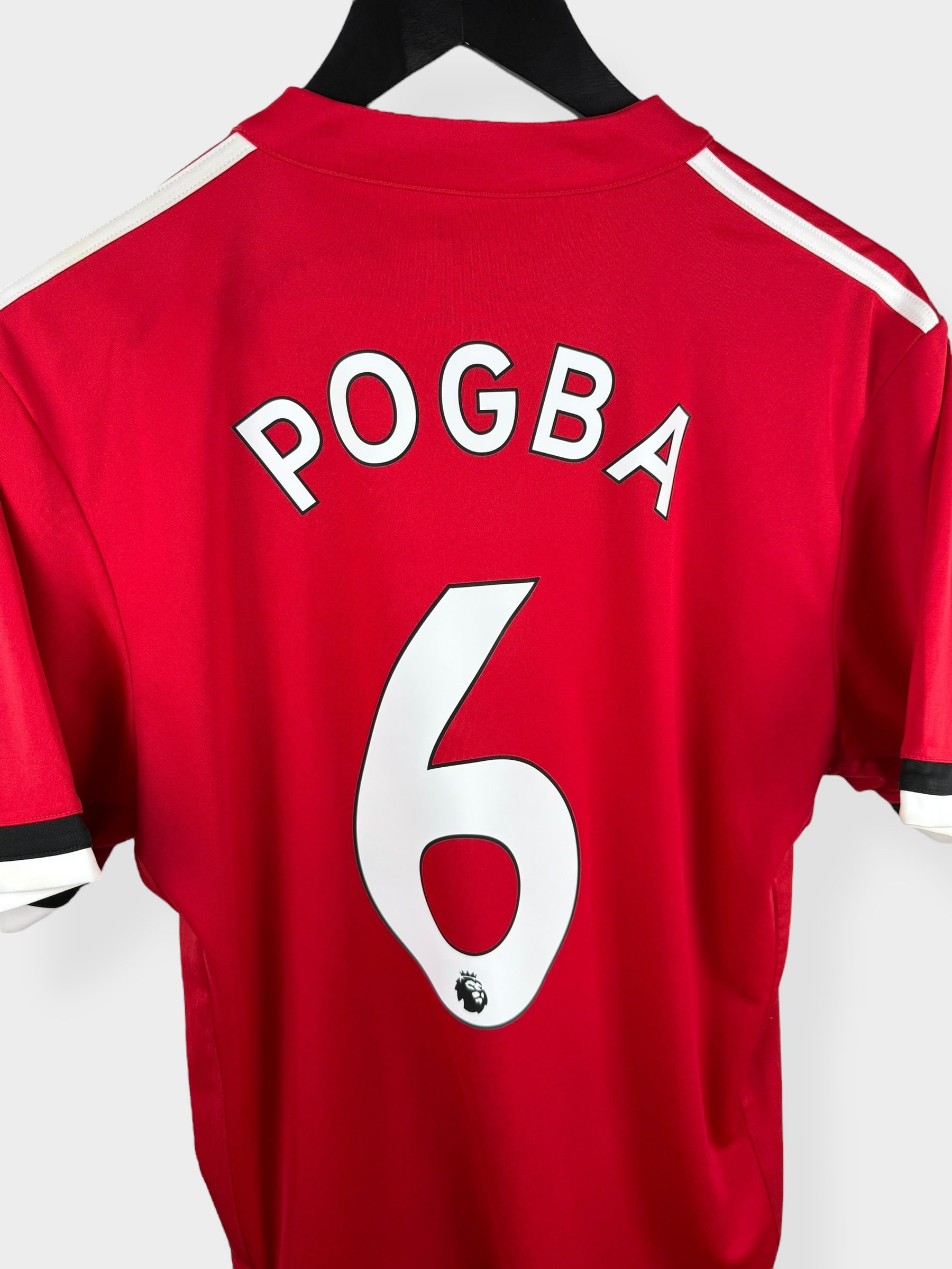 2017-18 MANCHESTER UNITED HOME SHIRT POGBA #6 M - Authentic Football Club