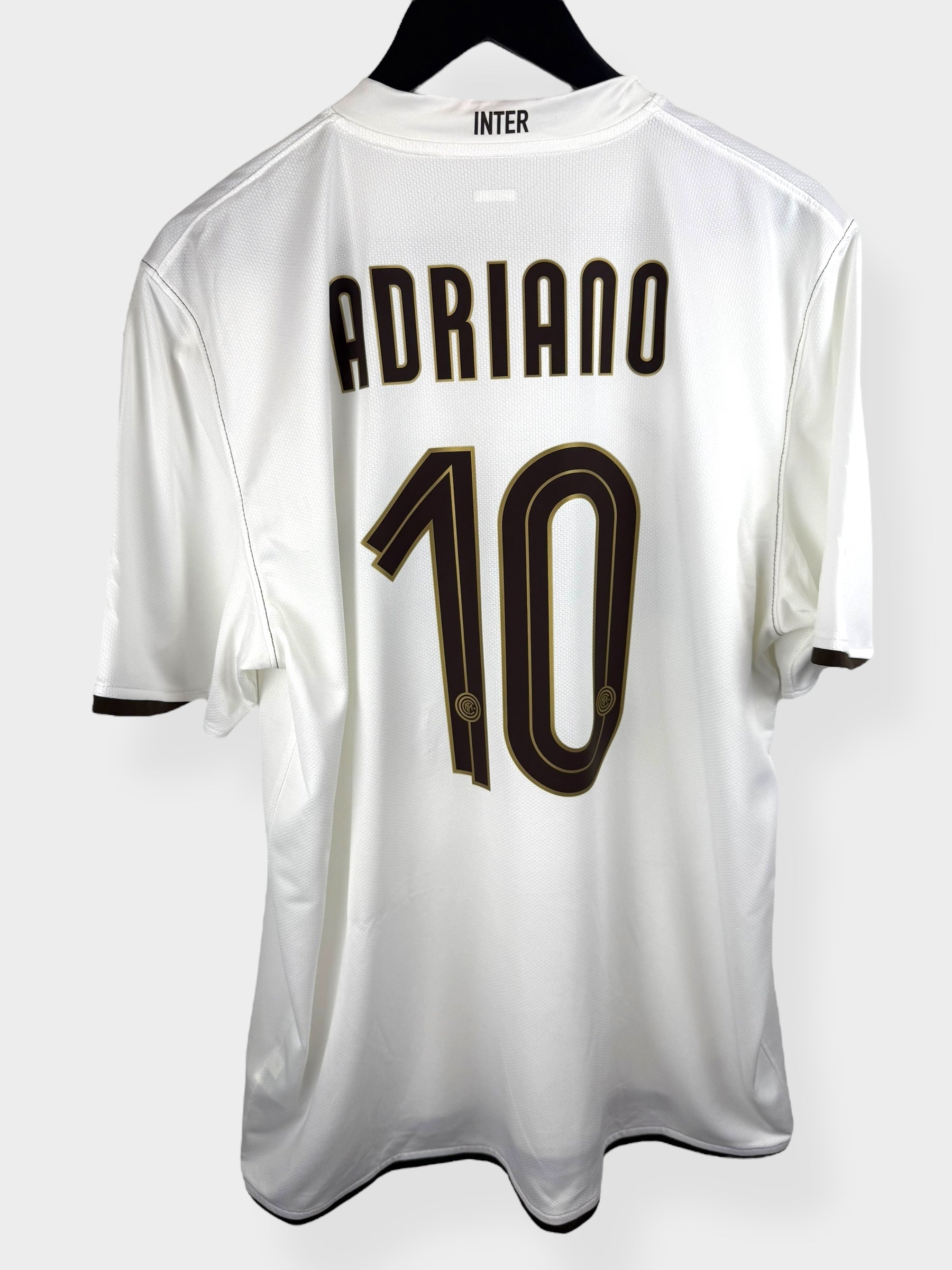 2008-09 INTER MILAN AWAY SHIRT ADRIANO #10 XL