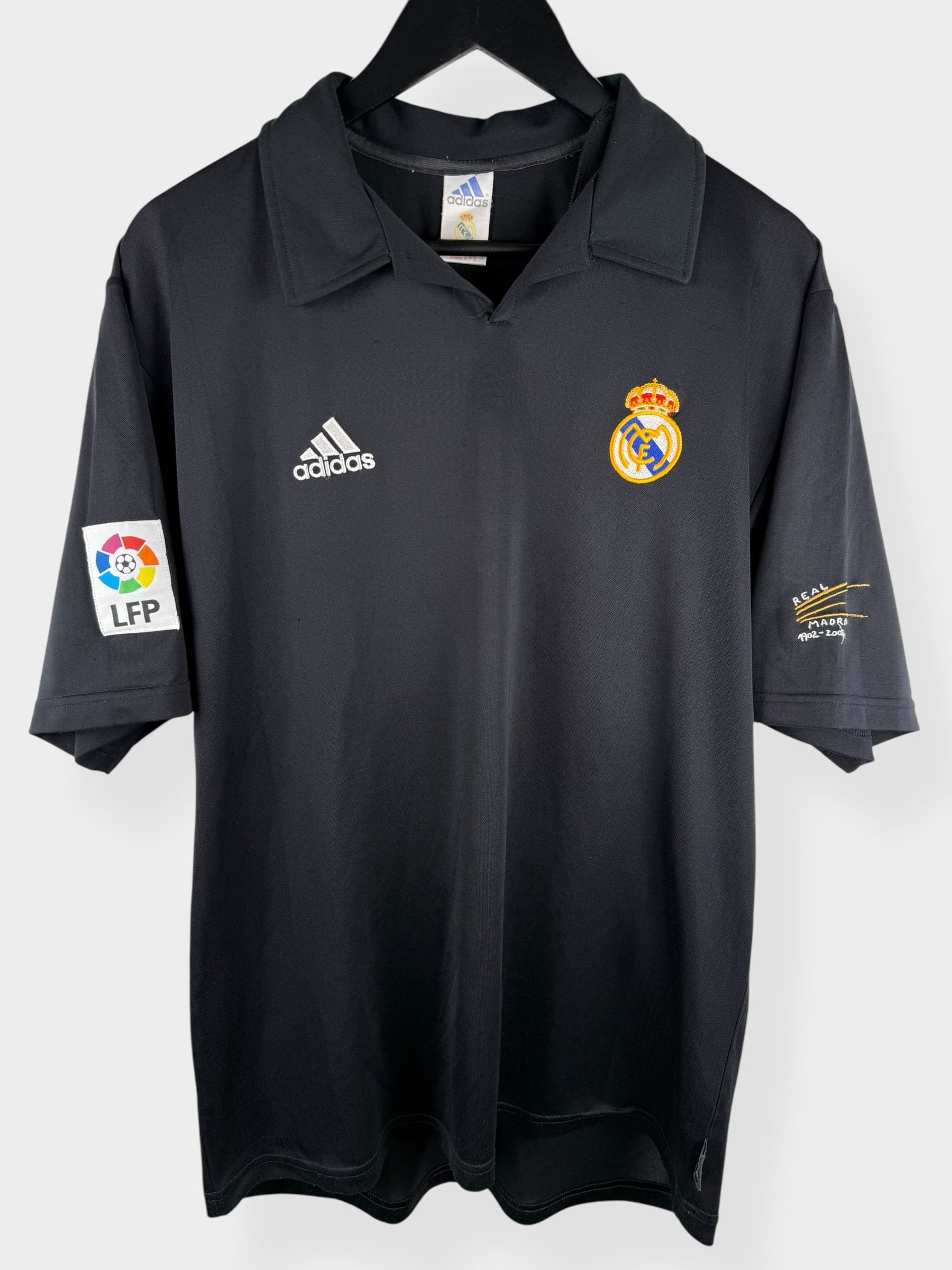 2002-03 REAL MADRID AWAY SHIRT ZIDANE #5 L