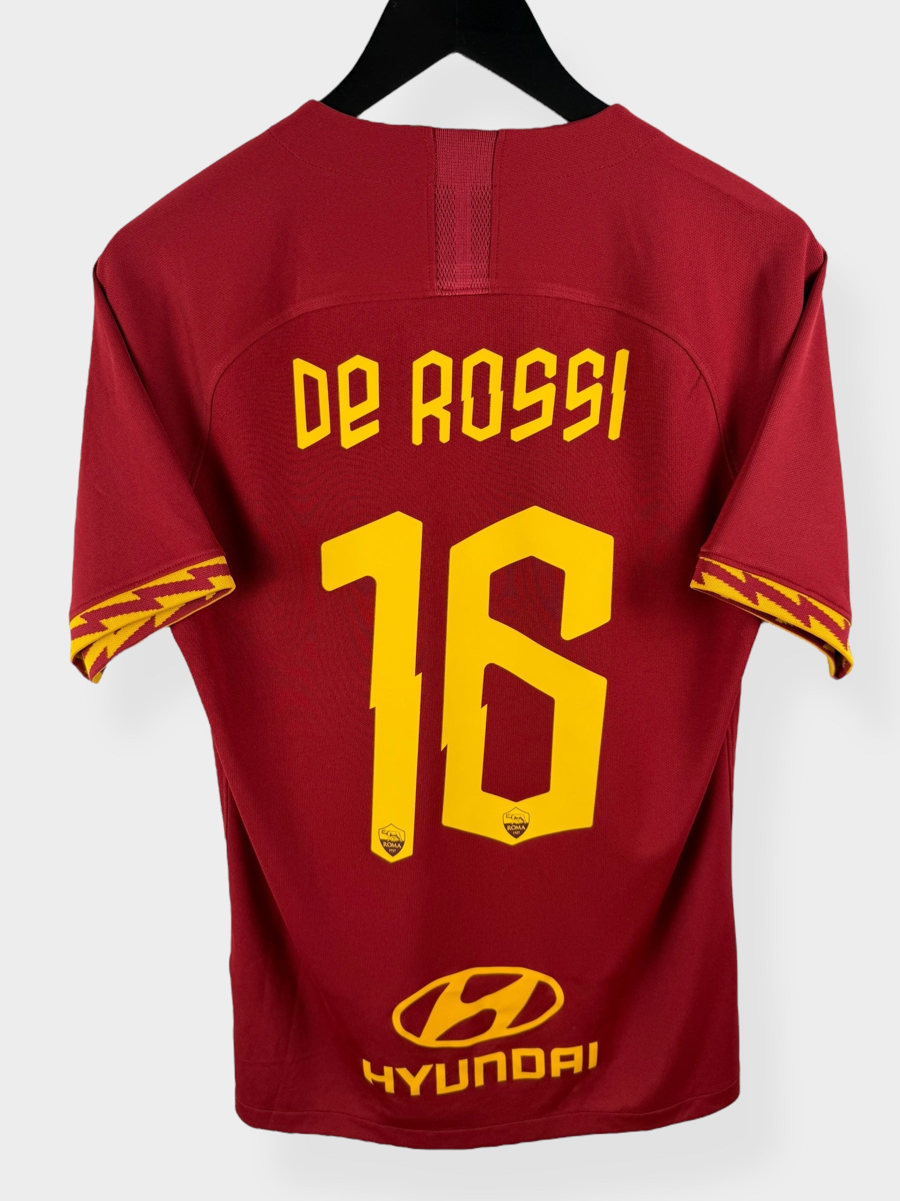 2019-20 AS ROMA HOME SHIRT DE ROSSI #16 S - AJ5559-613