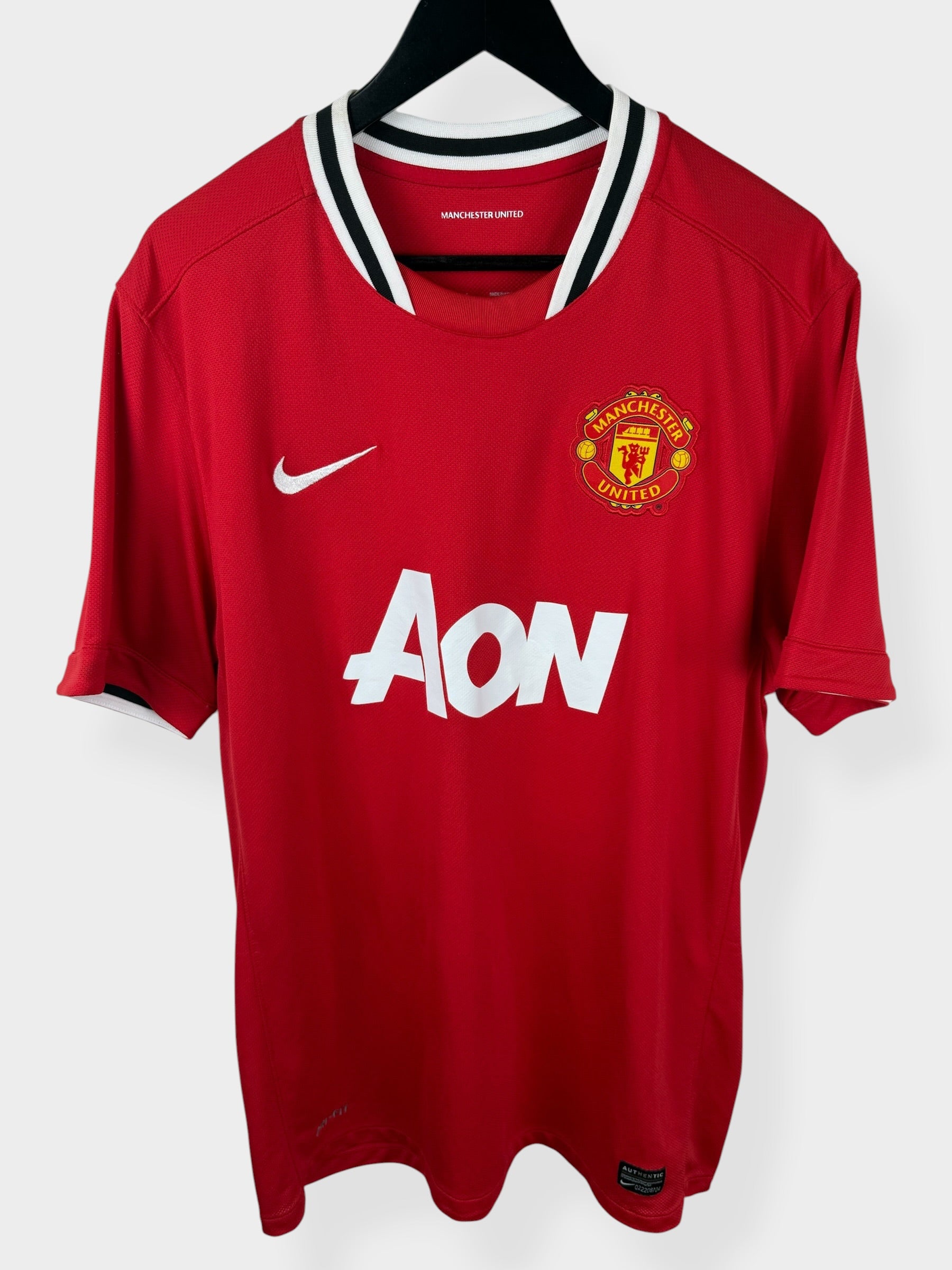 2011-12 MANCHESTER UNITED HOME SHIRT ROONEY #10 XL