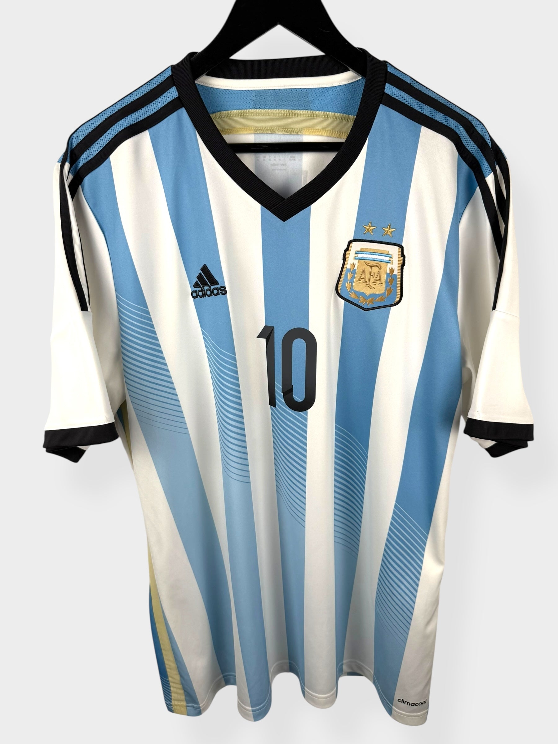 2013-15 ARGENTINA HOME SHIRT MESSI #10 XL - Authentic Football Club