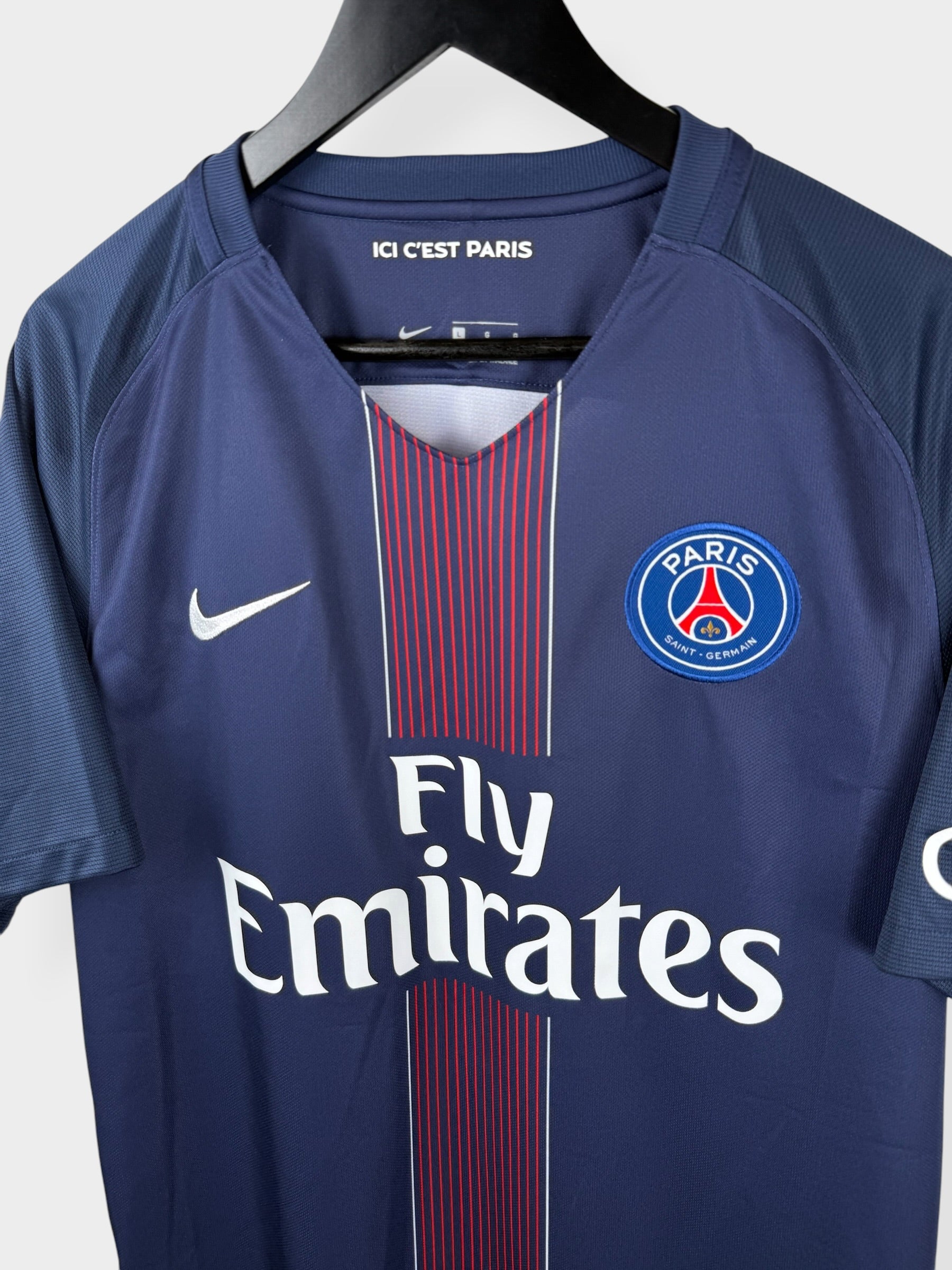 2016-17 PARIS SAINT-GERMAIN HOME SHIRT IBRAHIMOVIC #10 L