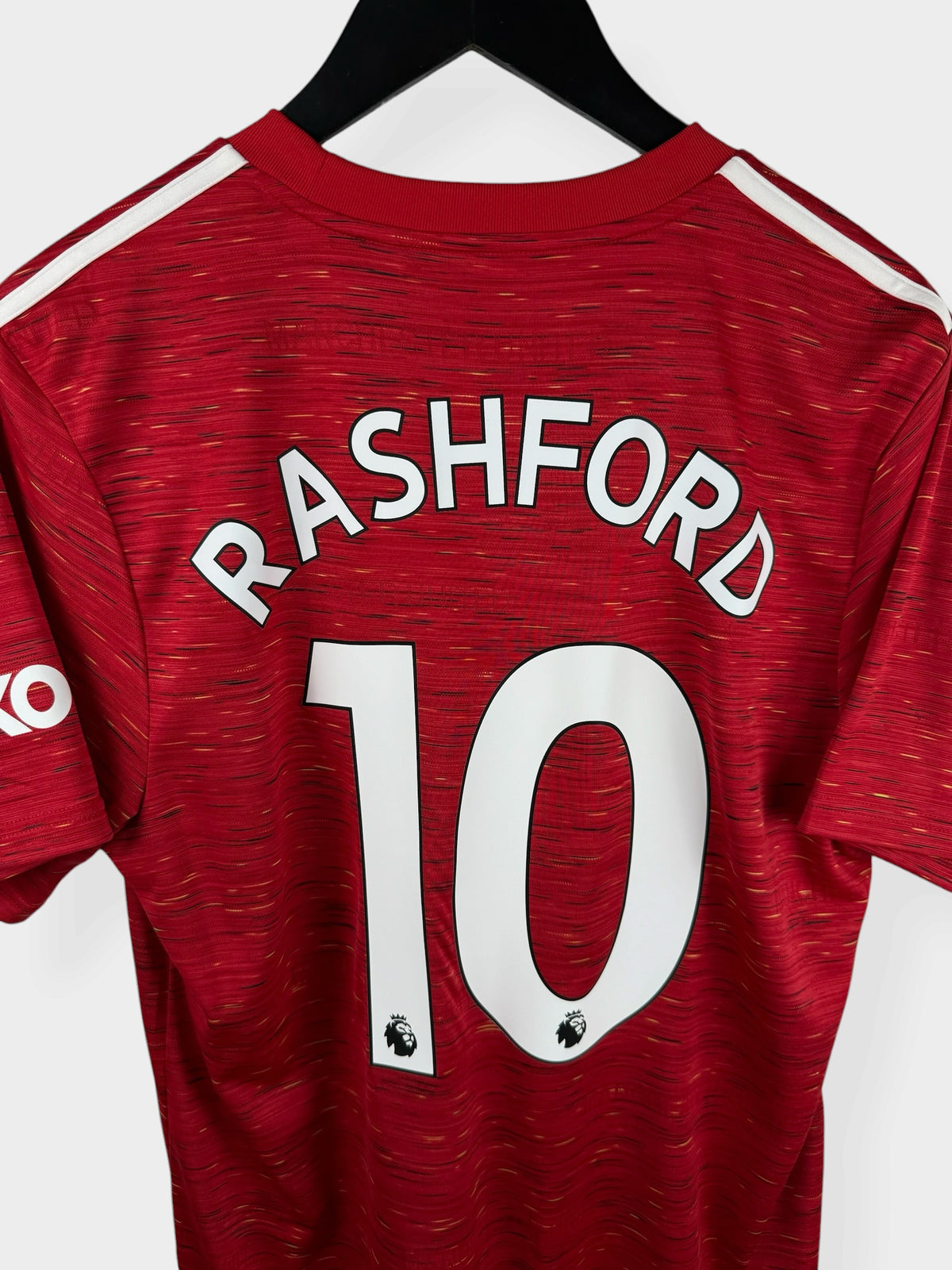 2020-21 MANCHESTER UNITED HOME SHIRT RASHFORD #10 L - Authentic Football Club