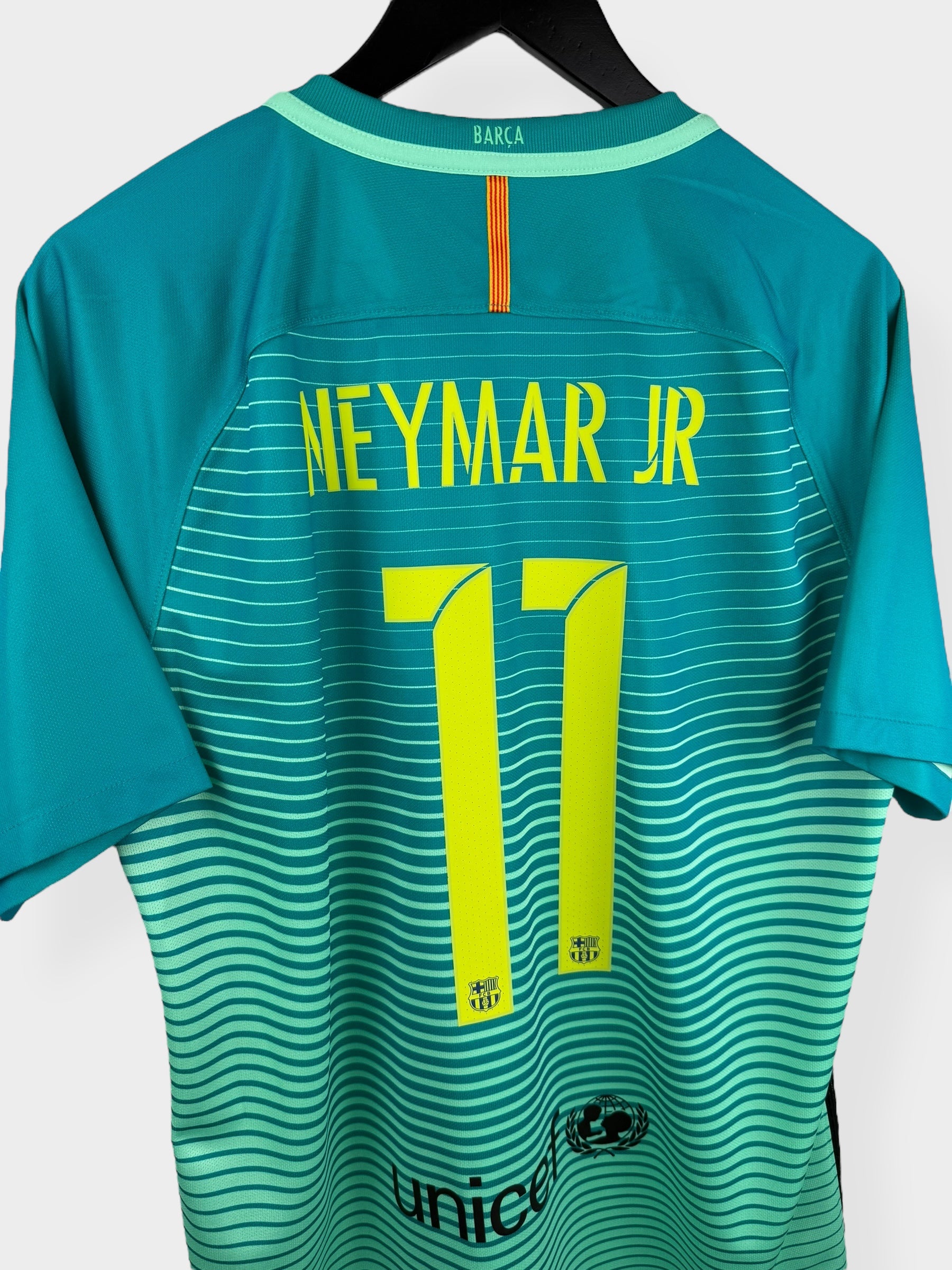 2016-17 BARCELONA THIRD SHIRT NEYMAR JR #11 L