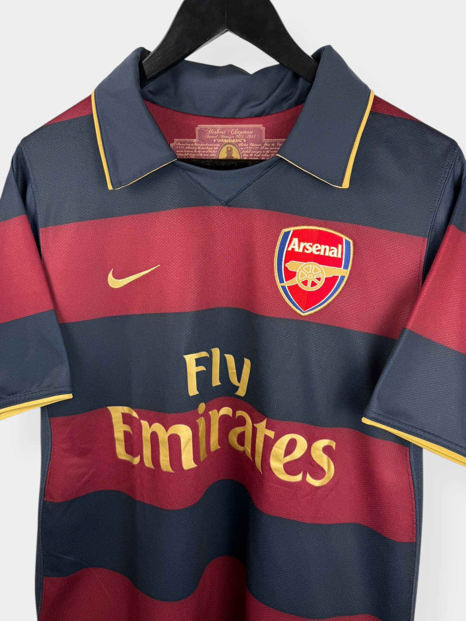 2007-08 ARSENAL THIRD SHIRT FABREGAS #4 S - Authentic Football Club