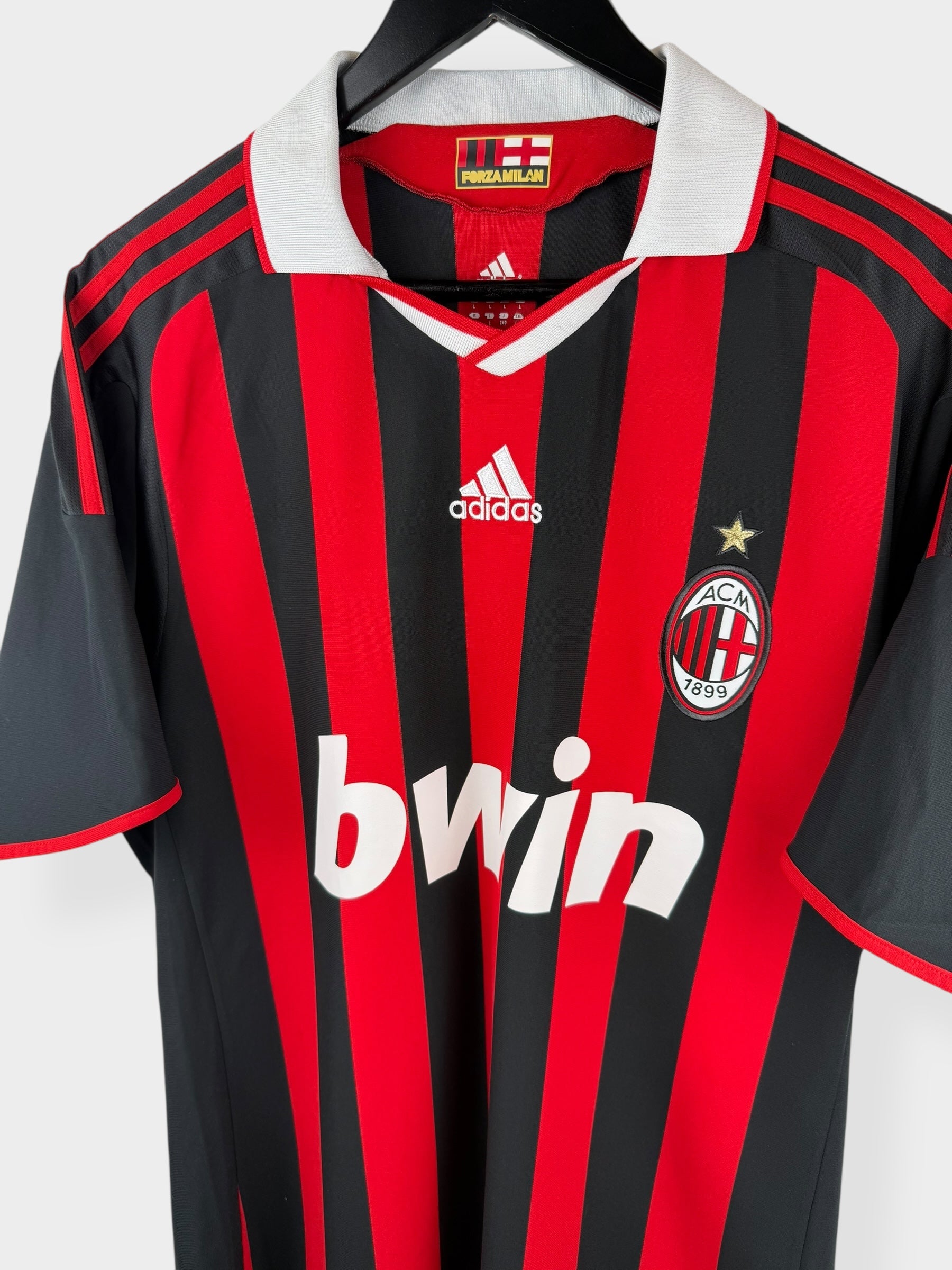 2009-10 AC MILAN HEIMTRIKOT BECKHAM #32 L