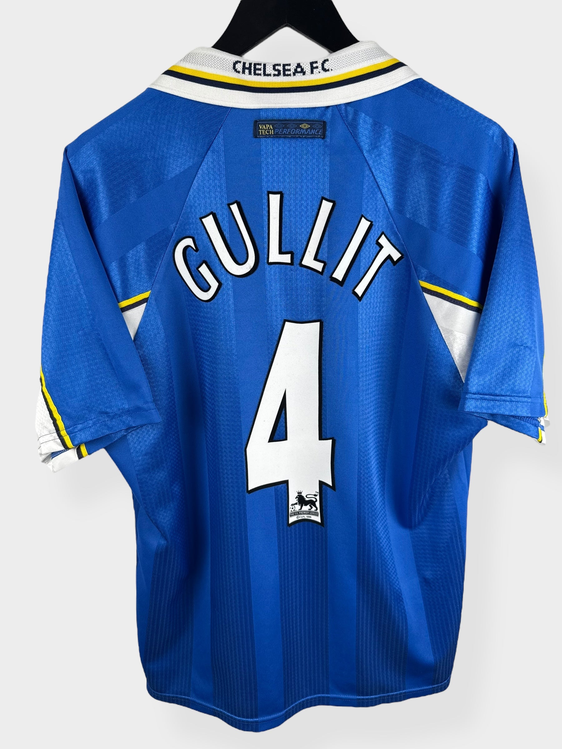 1997-99 CHELSEA HEIMTRIKOT GULLIT #4 L