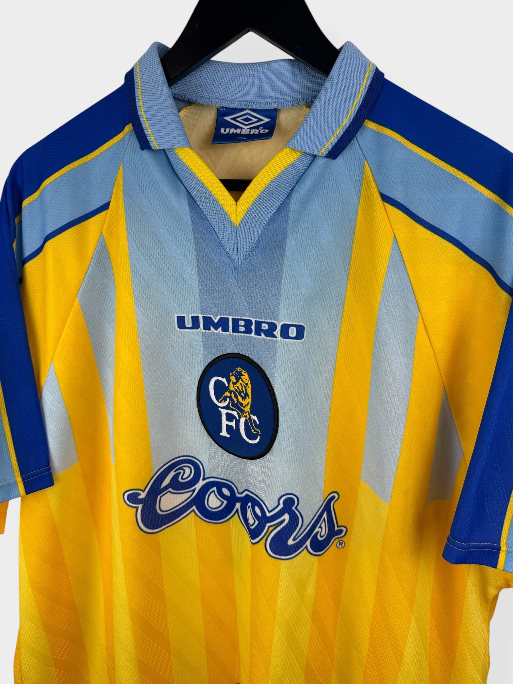 1996-97 CHELSEA AWAY SHIRT GULLIT #4 XXL