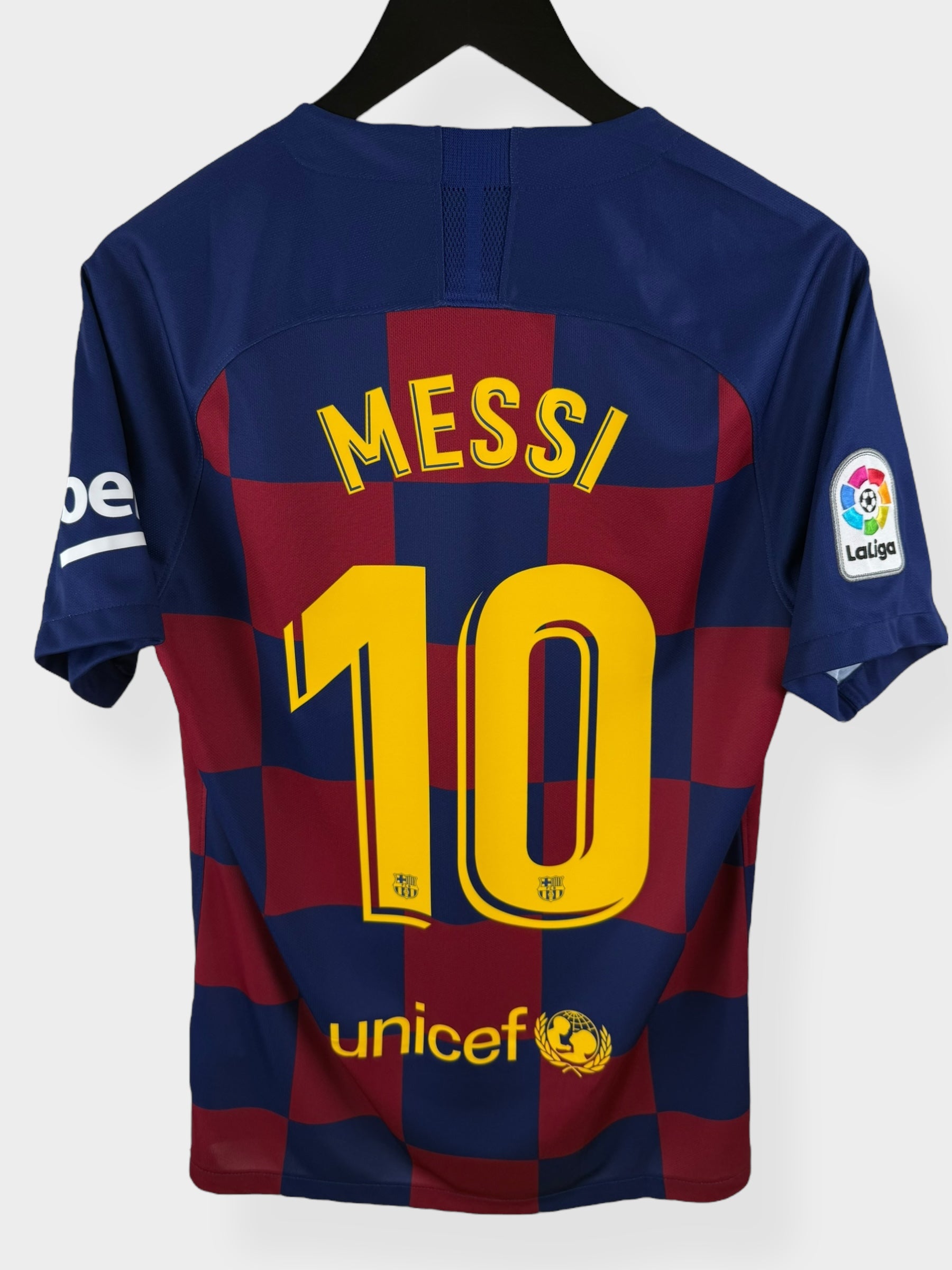 MAILLOT DOMICILE BARCELONA 2019-20 MESSI #10 S