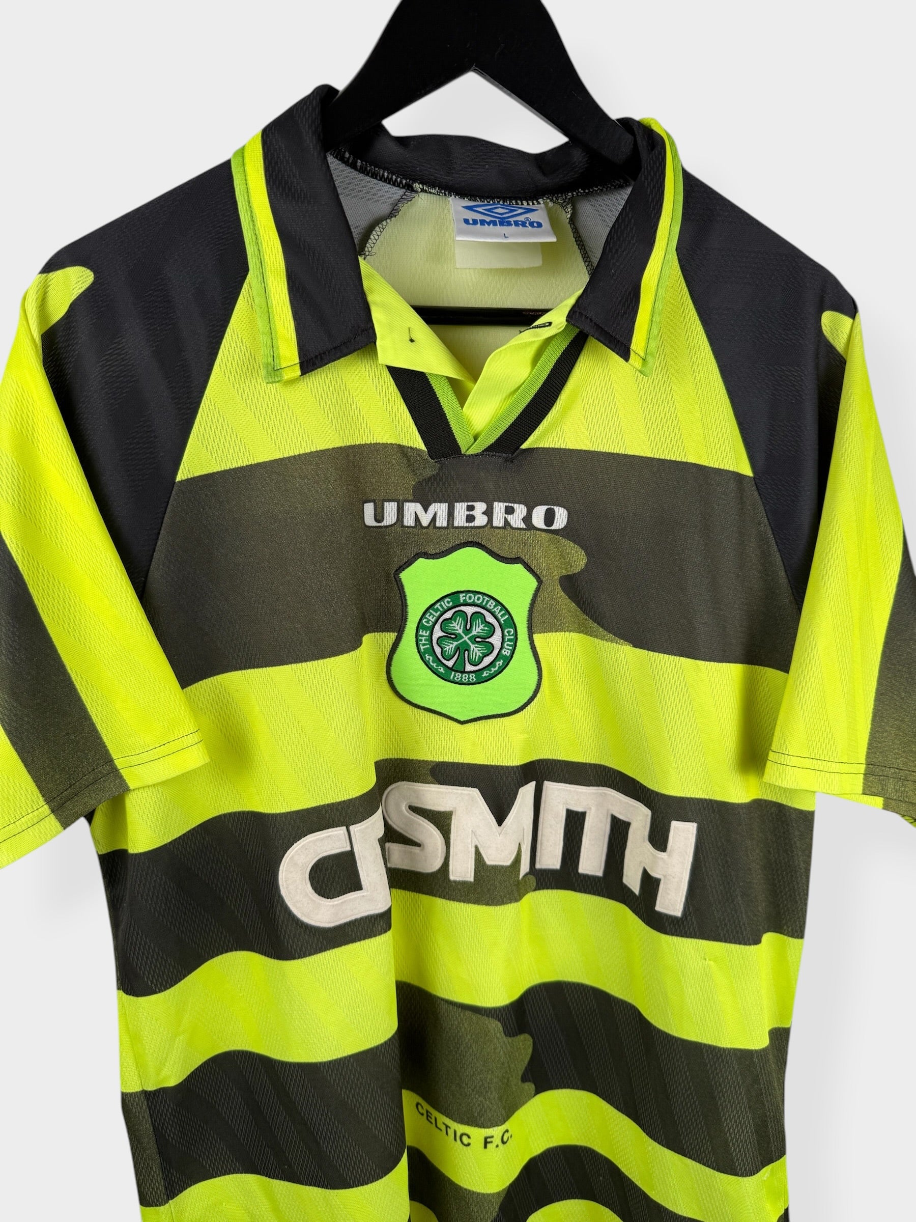 1996-97 CELTIC AWAY SHIRT L