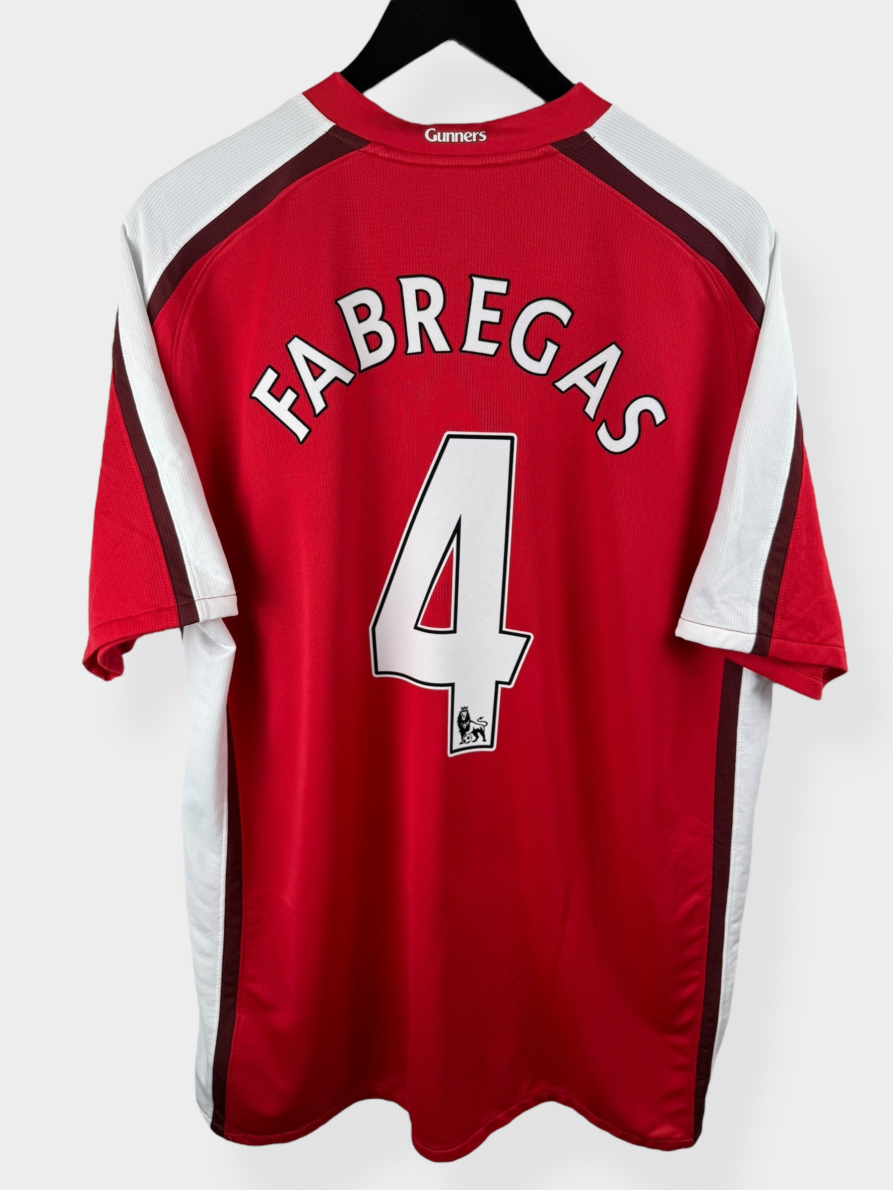 2008-10 ARSENAL HOME SHIRT FABREGAS #4 XL