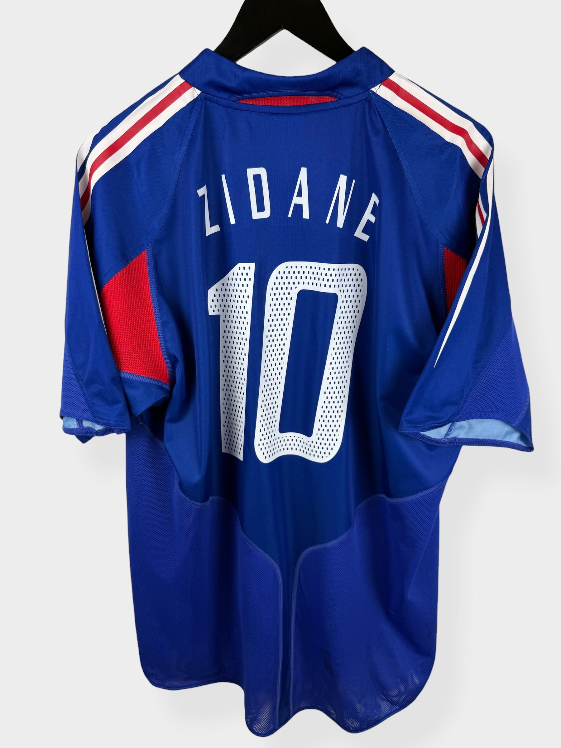 2004-05 FRANCE HOME SHIRT ZIDANE #10 XL