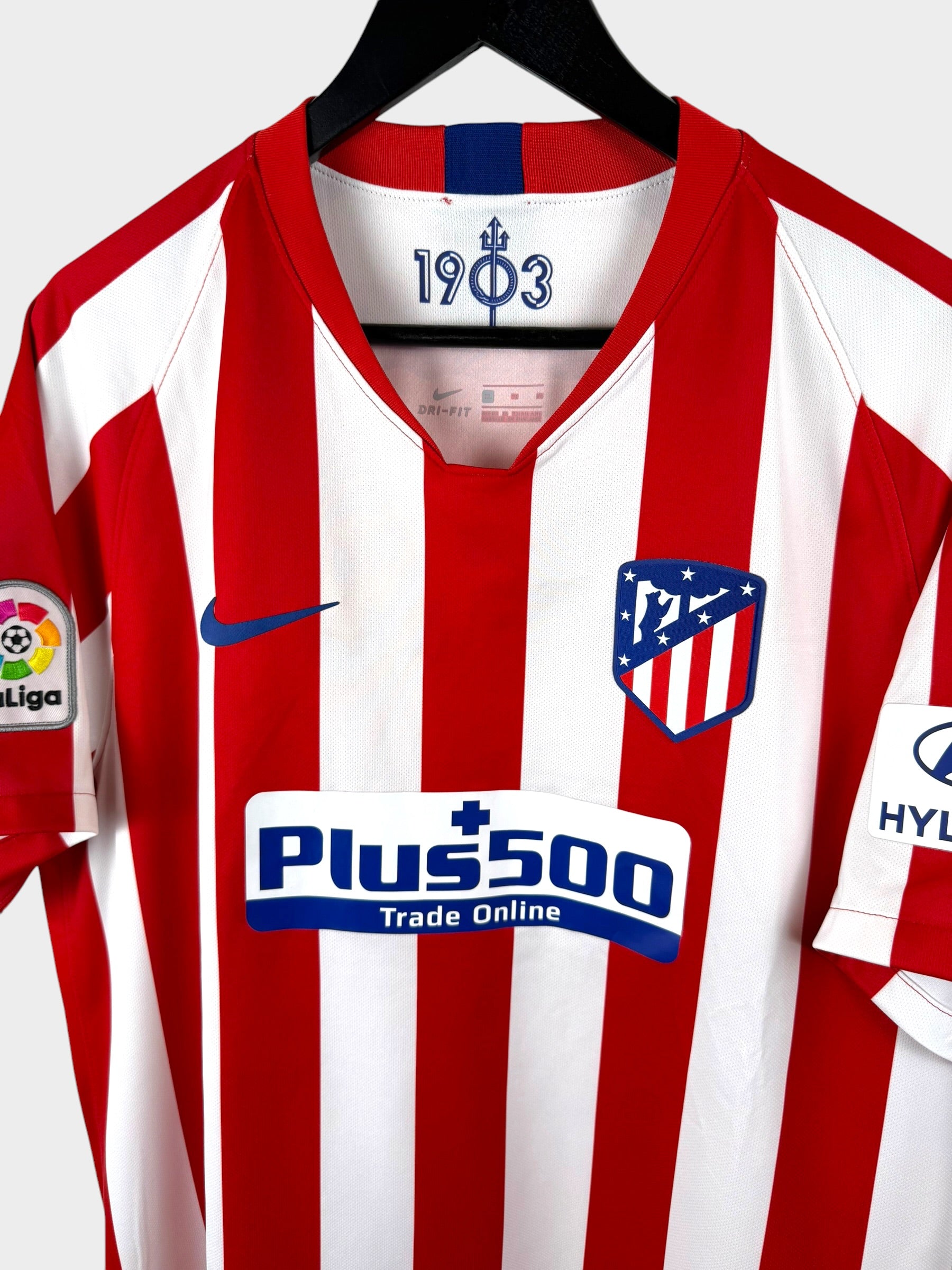 2019-20 ATLETICO MADRID HOME SHIRT JOAO FELIX #7 XL