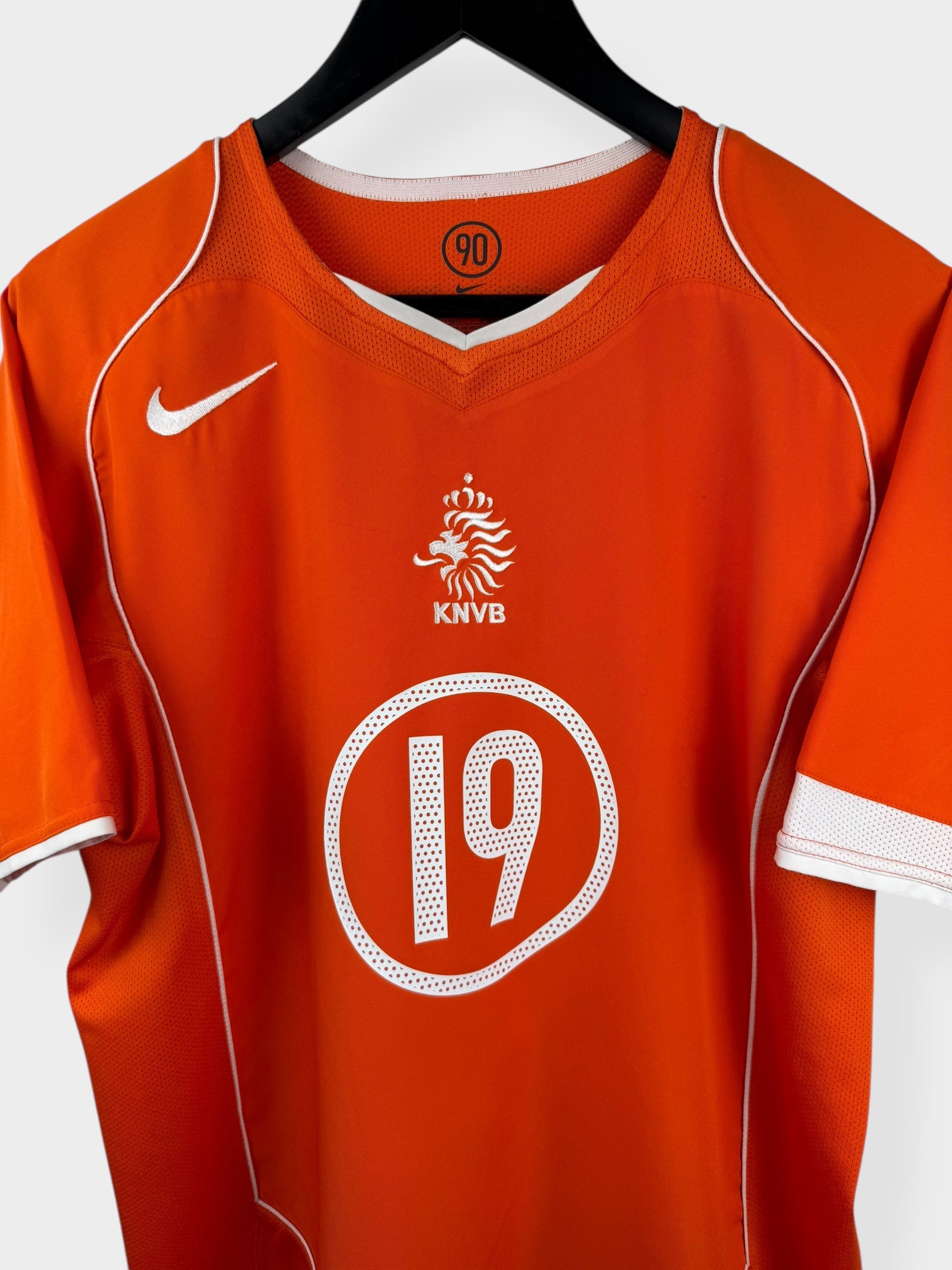 2004-06 NETHERLANDS HOME SHIRT ROBBEN #19 M