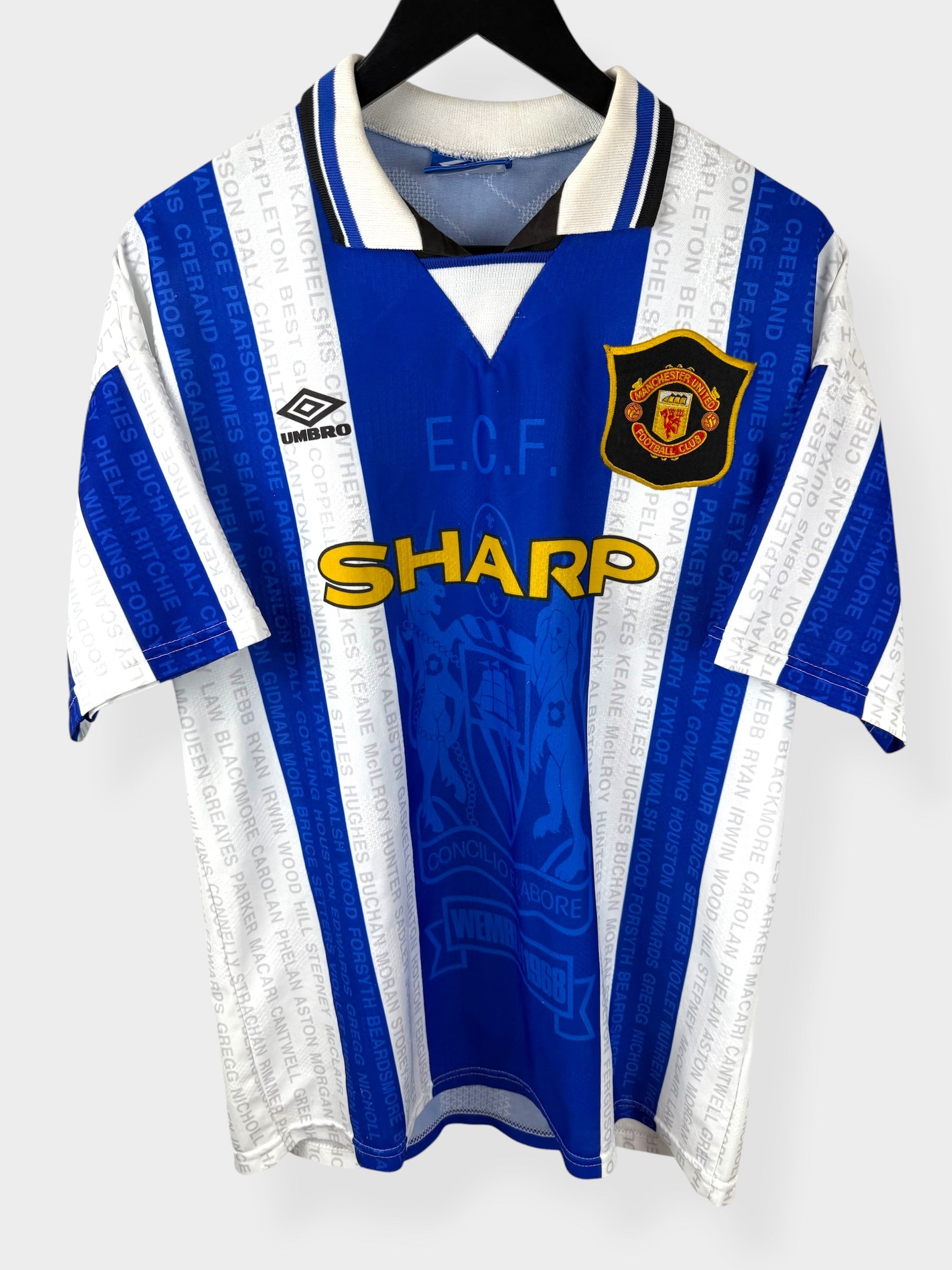 1994-96 MANCHESTER UNITED AWAY SHIRT L