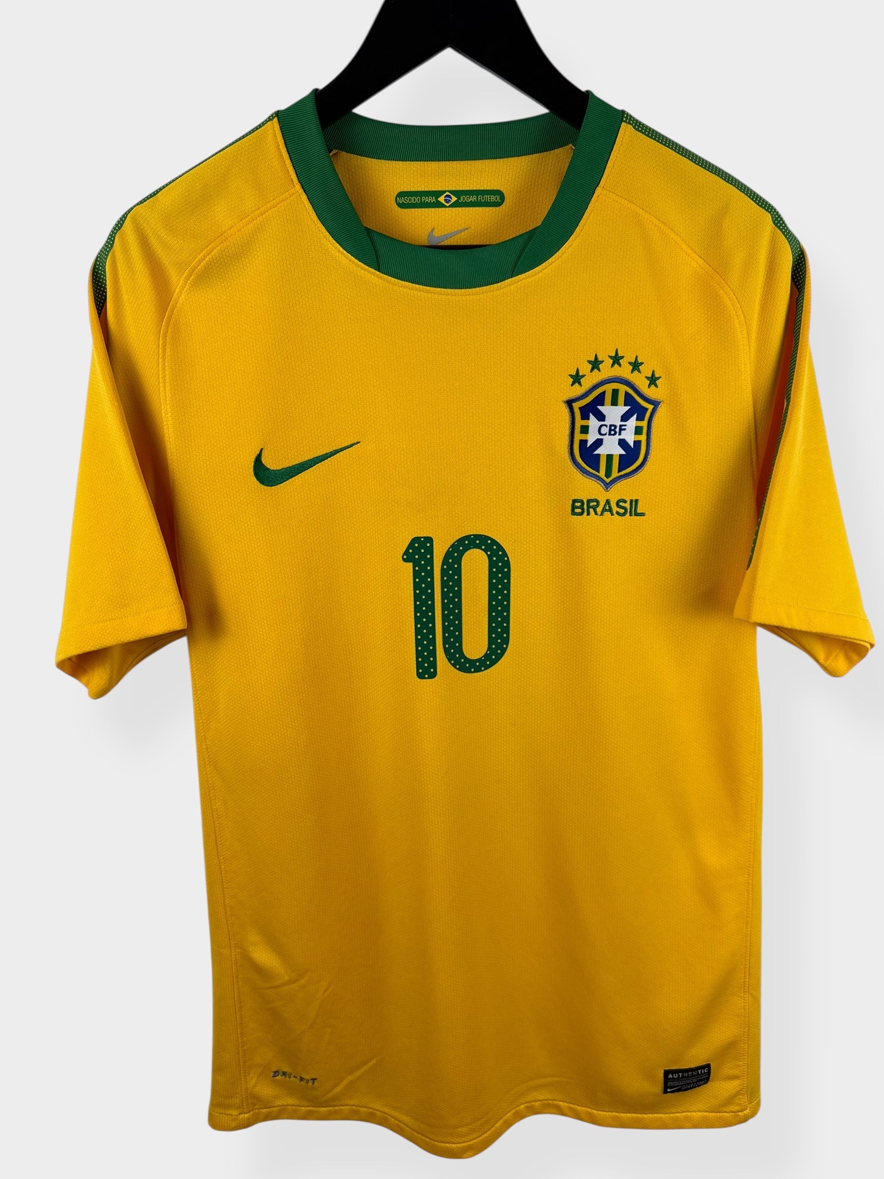 2010-11 BRASILIEN HEIMTRIKOT KAKA #10 M