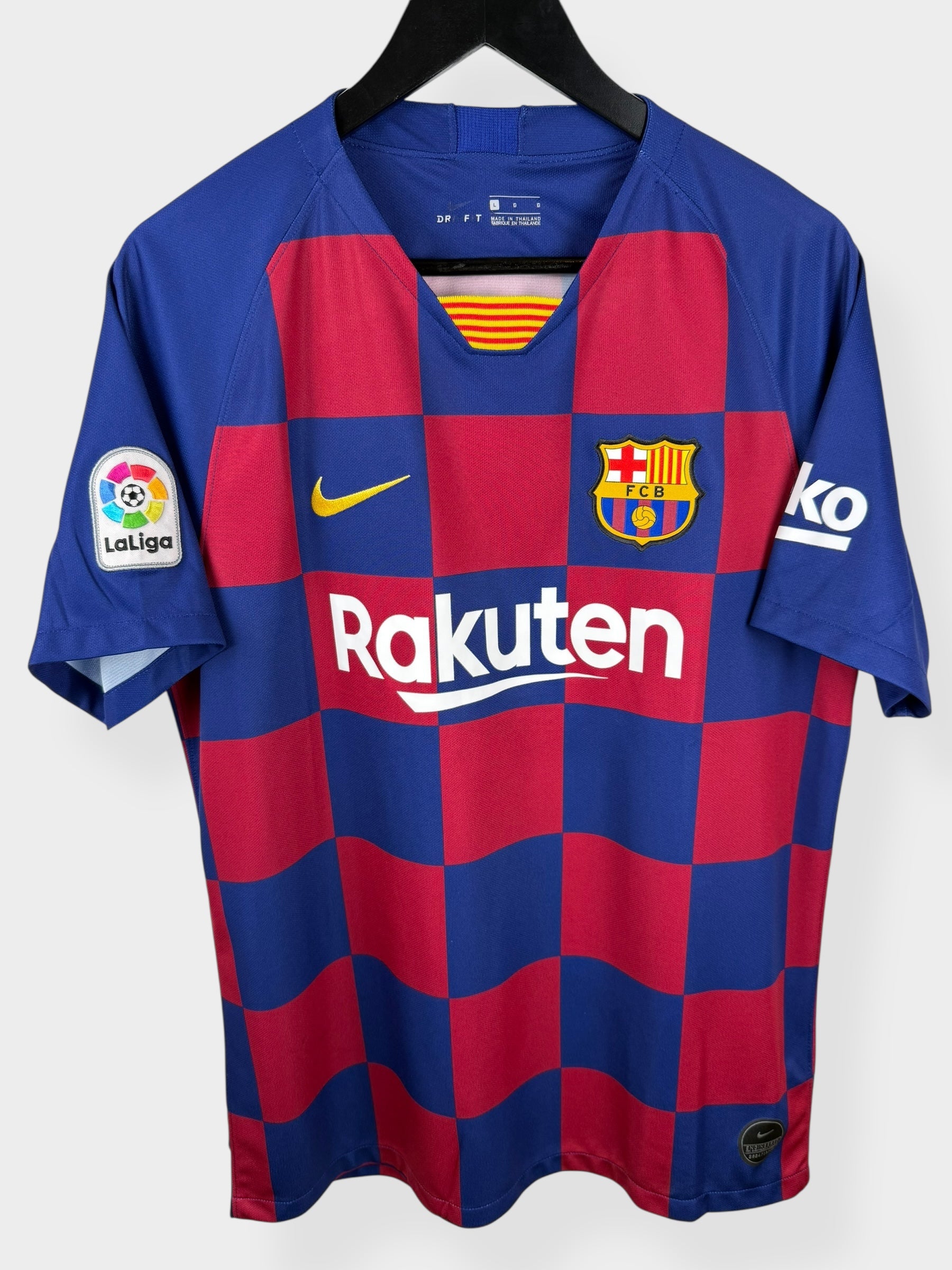 2019-20 BARCELONA HOME SHIRT MESSI #10 L